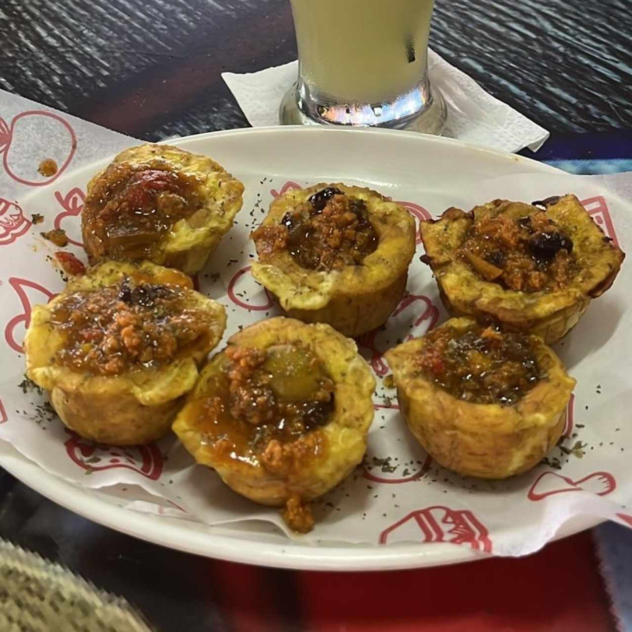 Patacones rellenos