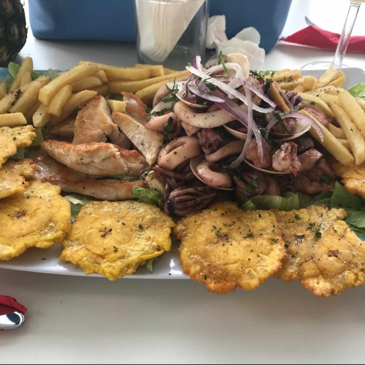 Bandeja mar y tierra