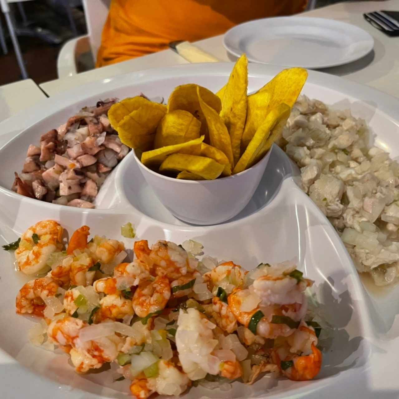 trio de ceviches