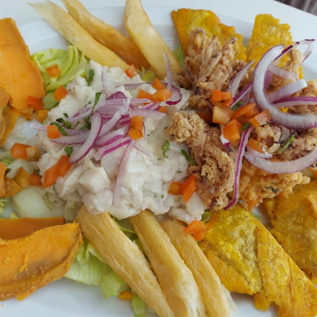 Ceviche lenguado 