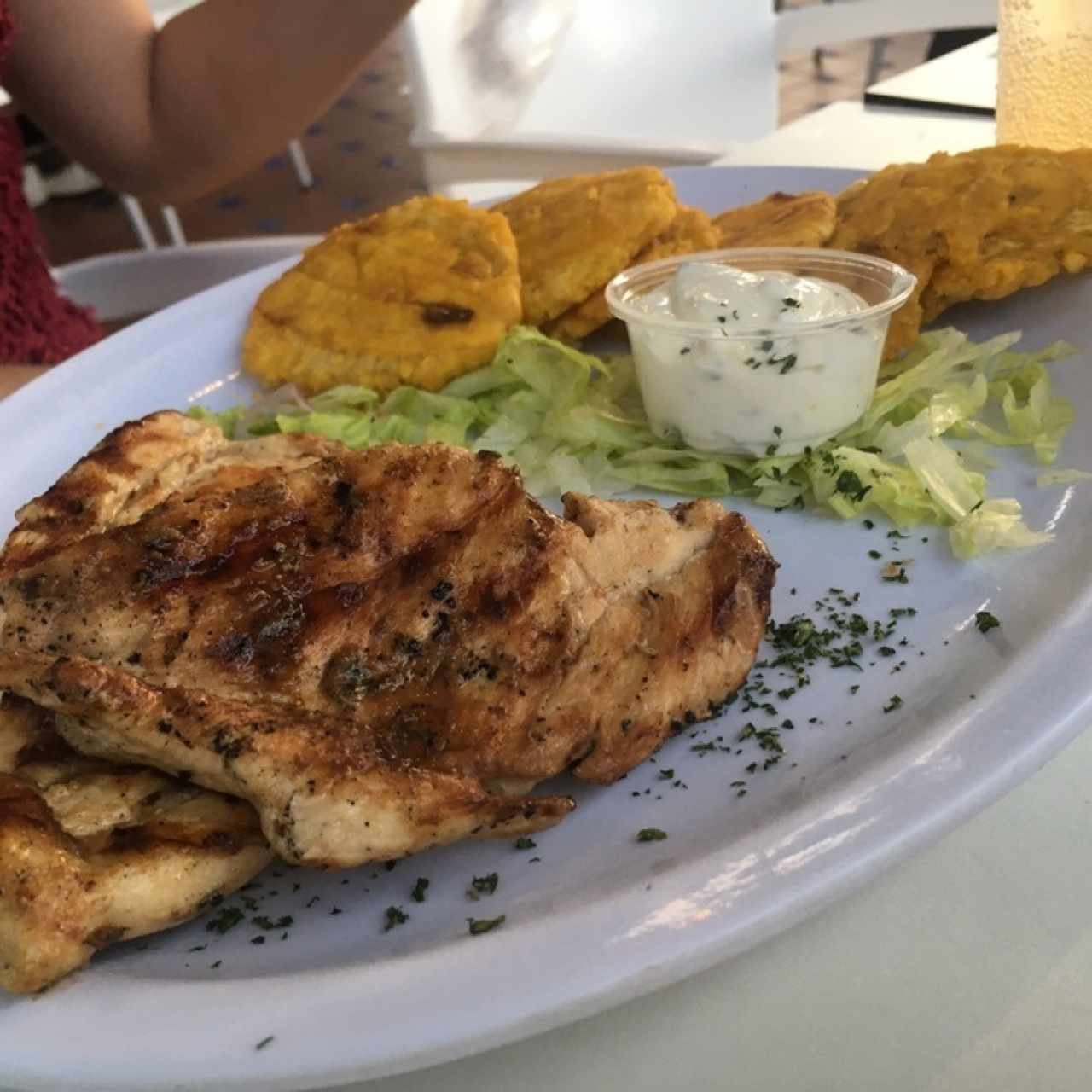 filete de pollo a la plancha 