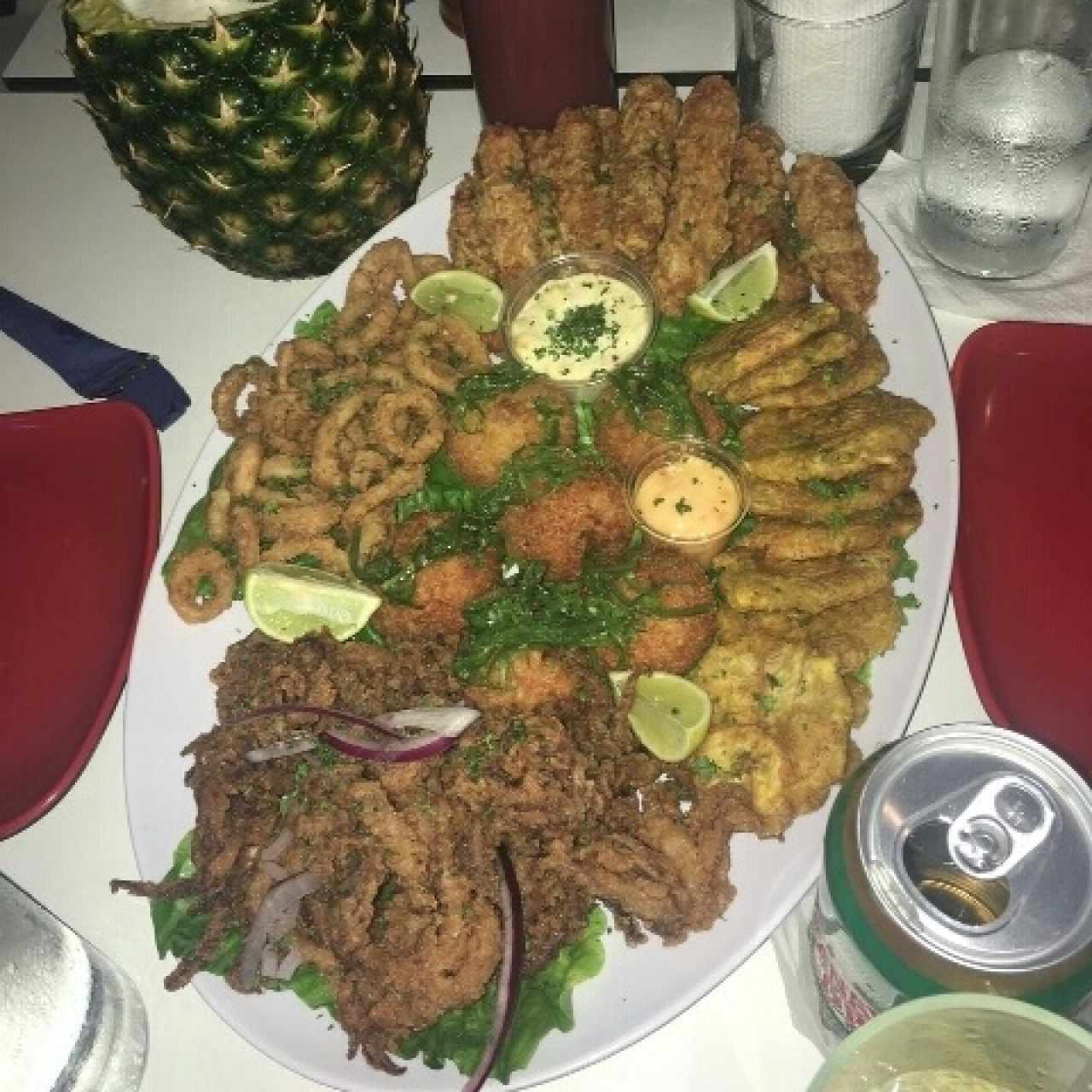 Bandeja Mixta de Mariscos