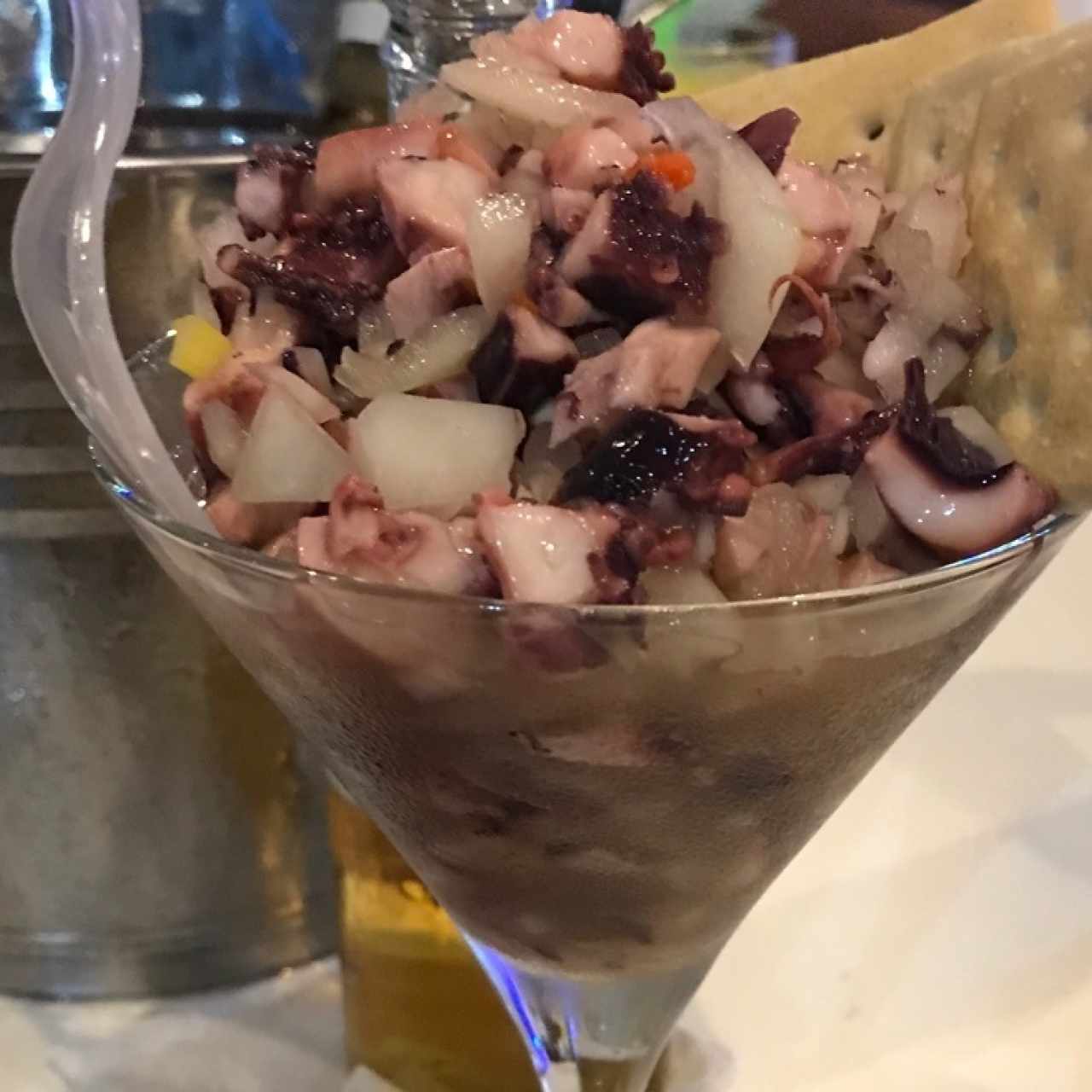 Cebiche de Pulpo