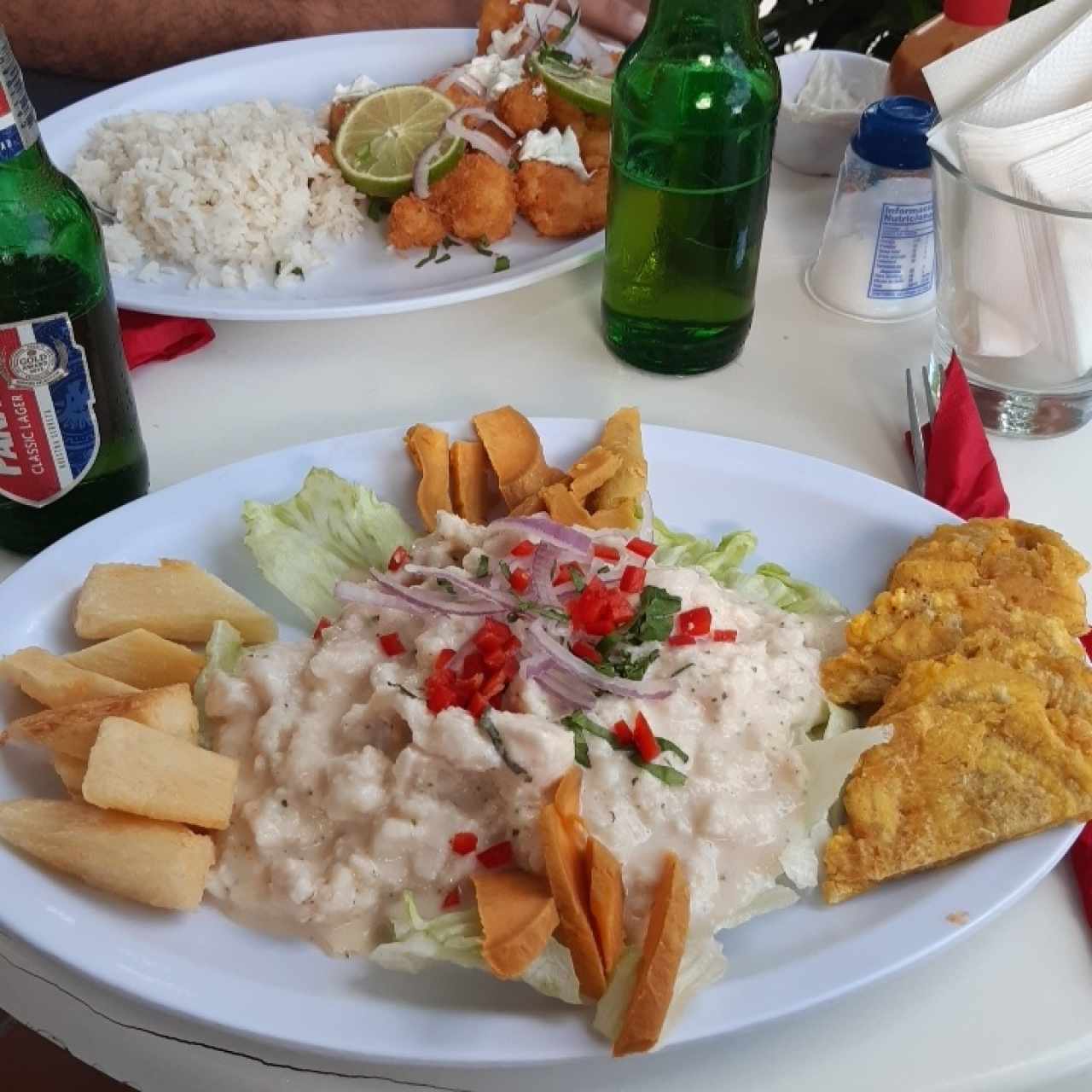 ceviche de lenguado 