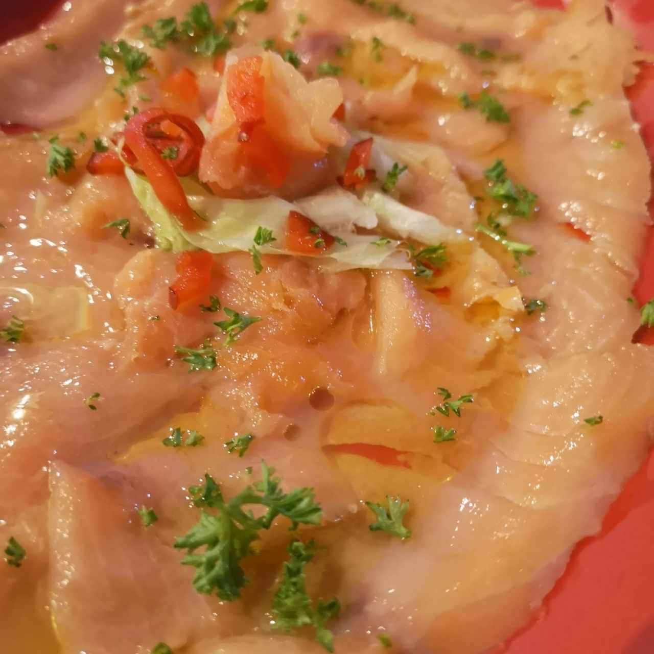 Carpaccio de Salmón