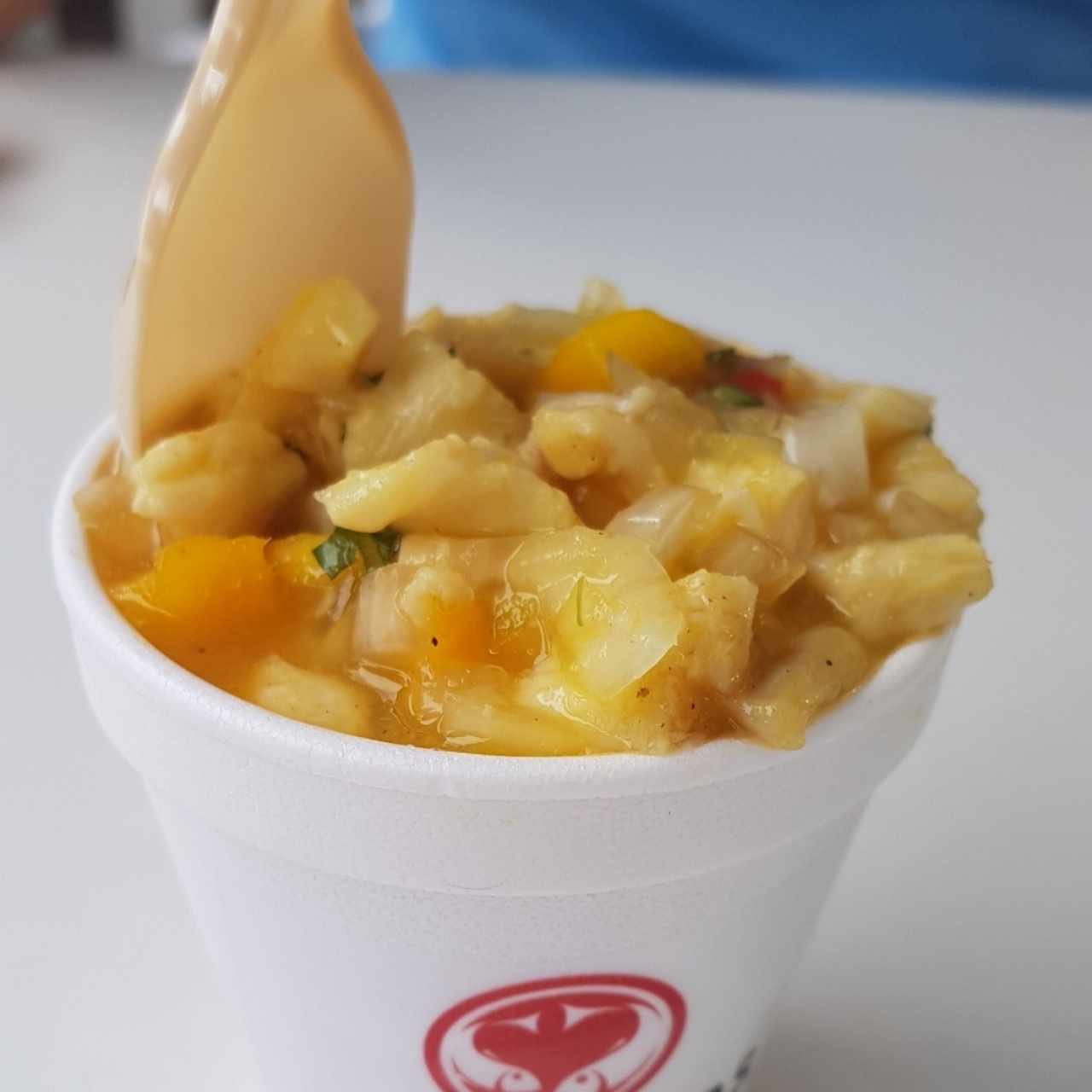 Ceviche de Mango y Maracuyá