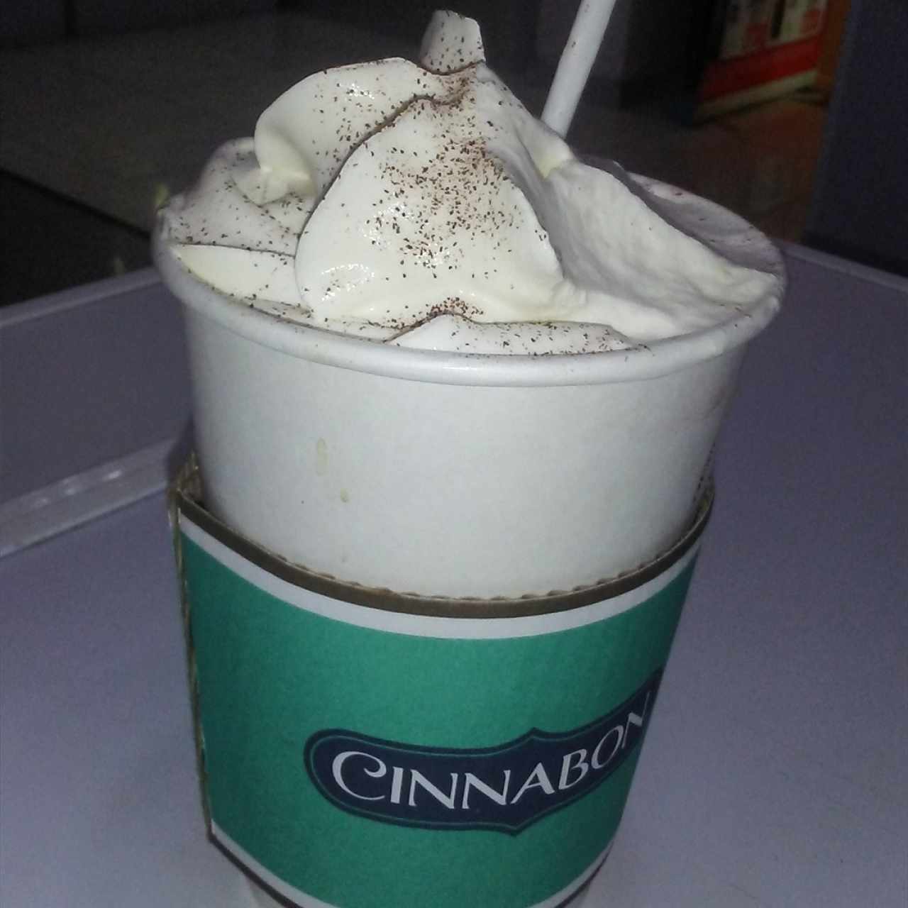 moccachino con crema