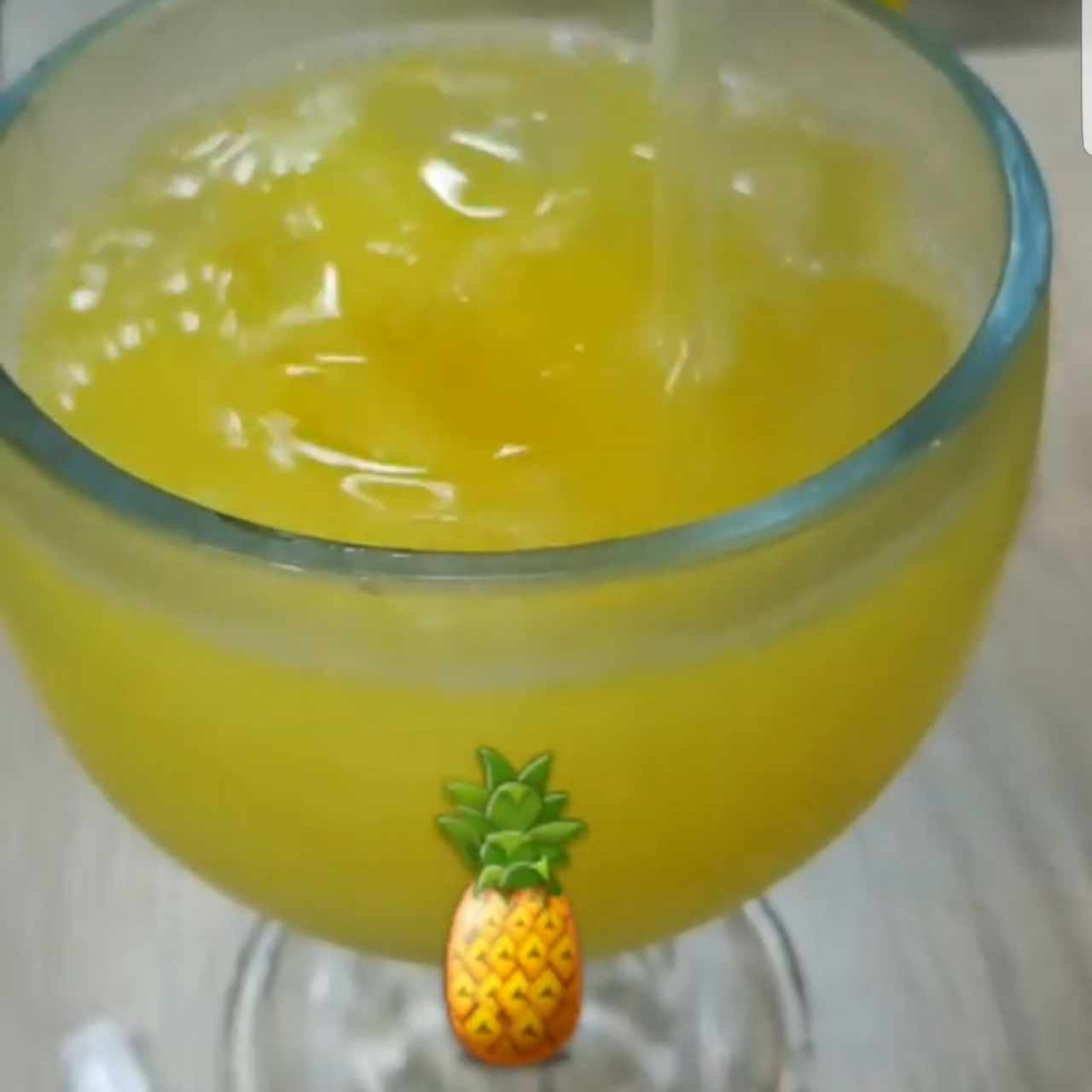 jugó de piña 