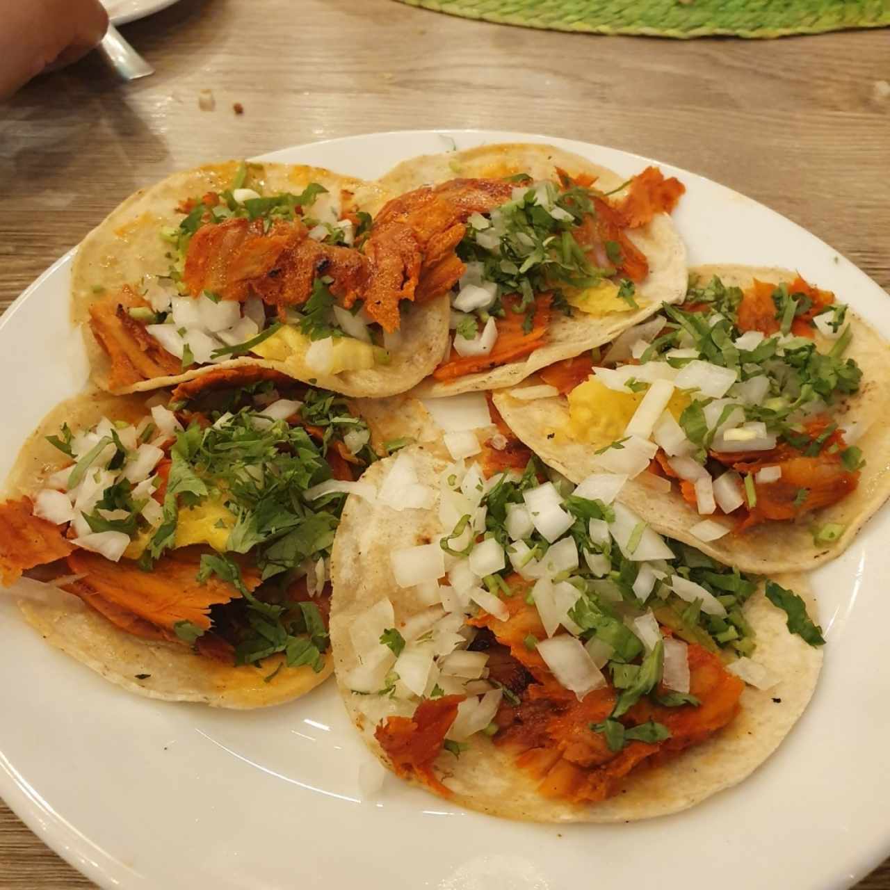 tacos al pastor.