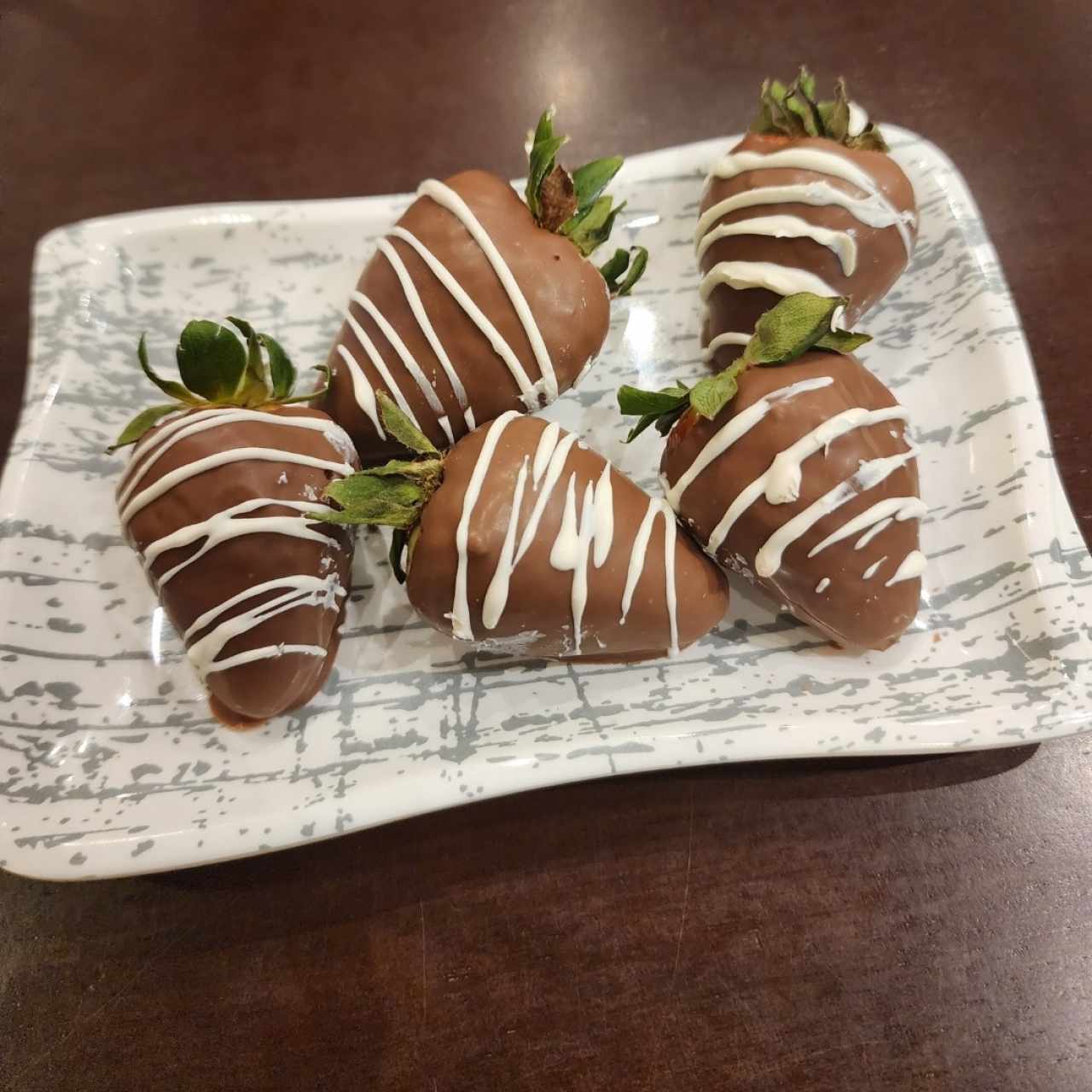 Fresas bañadas de Chocolate 