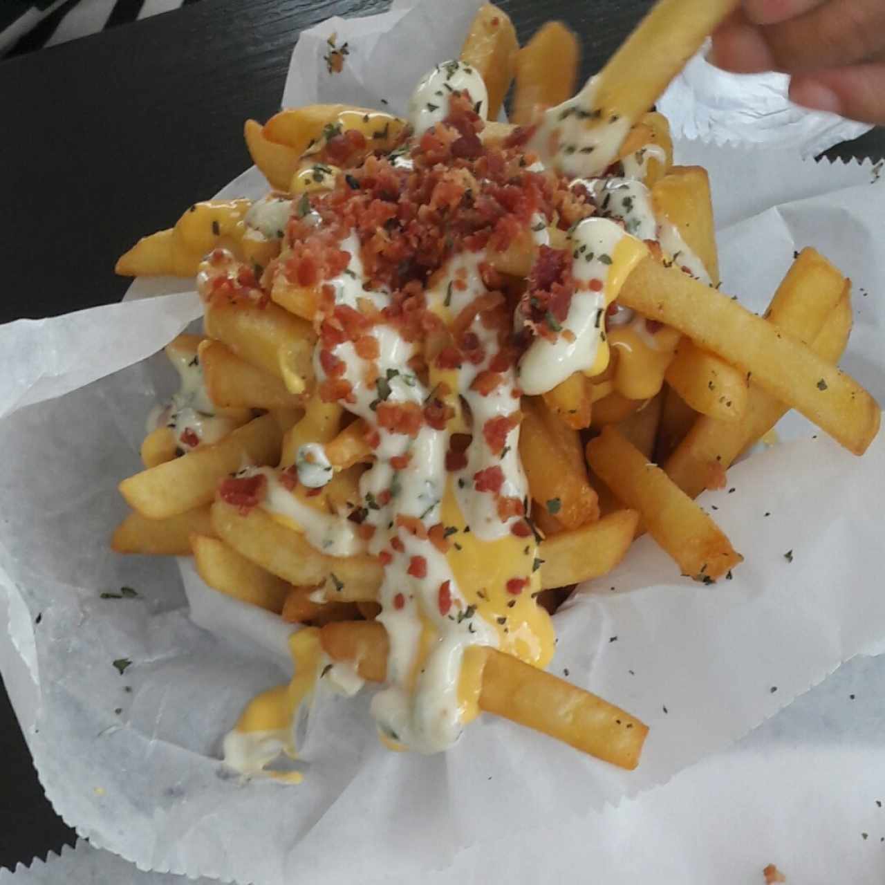 Cheesy Bacon Fries