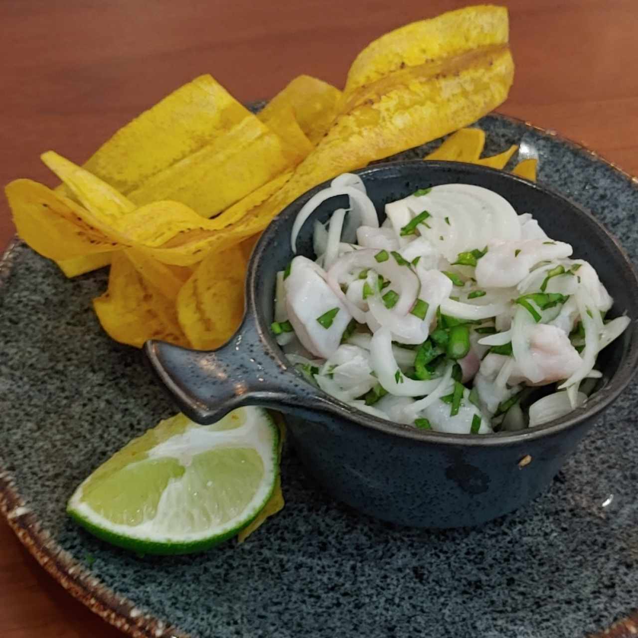 Ceviche de corvina