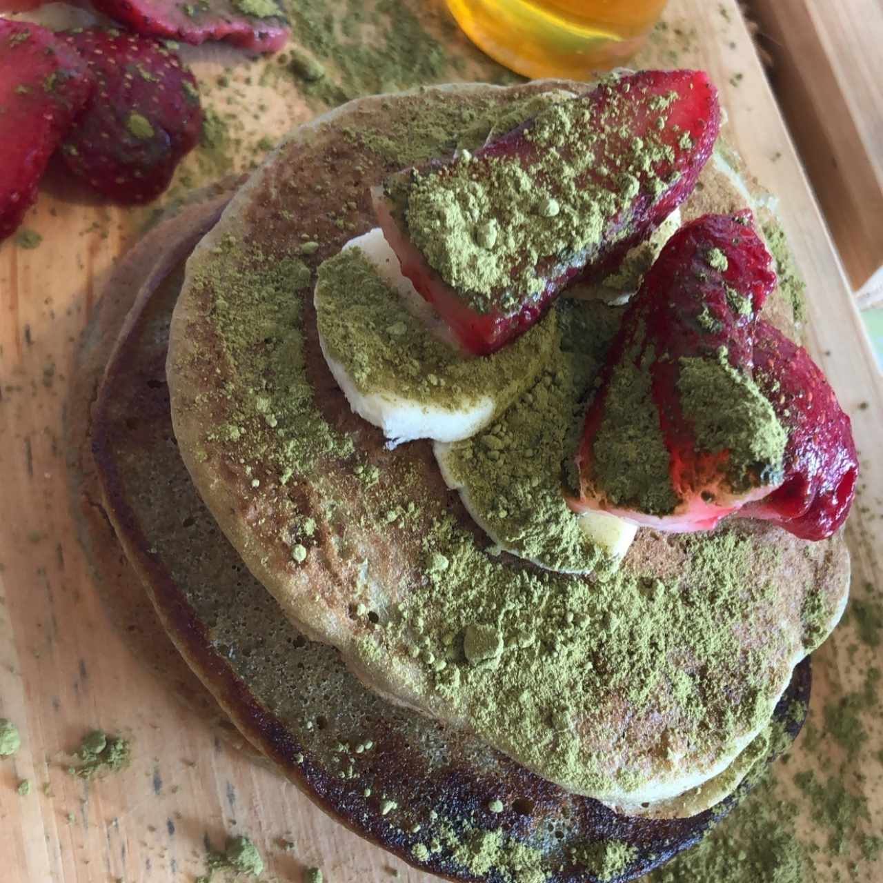 Pancakes de Matcha