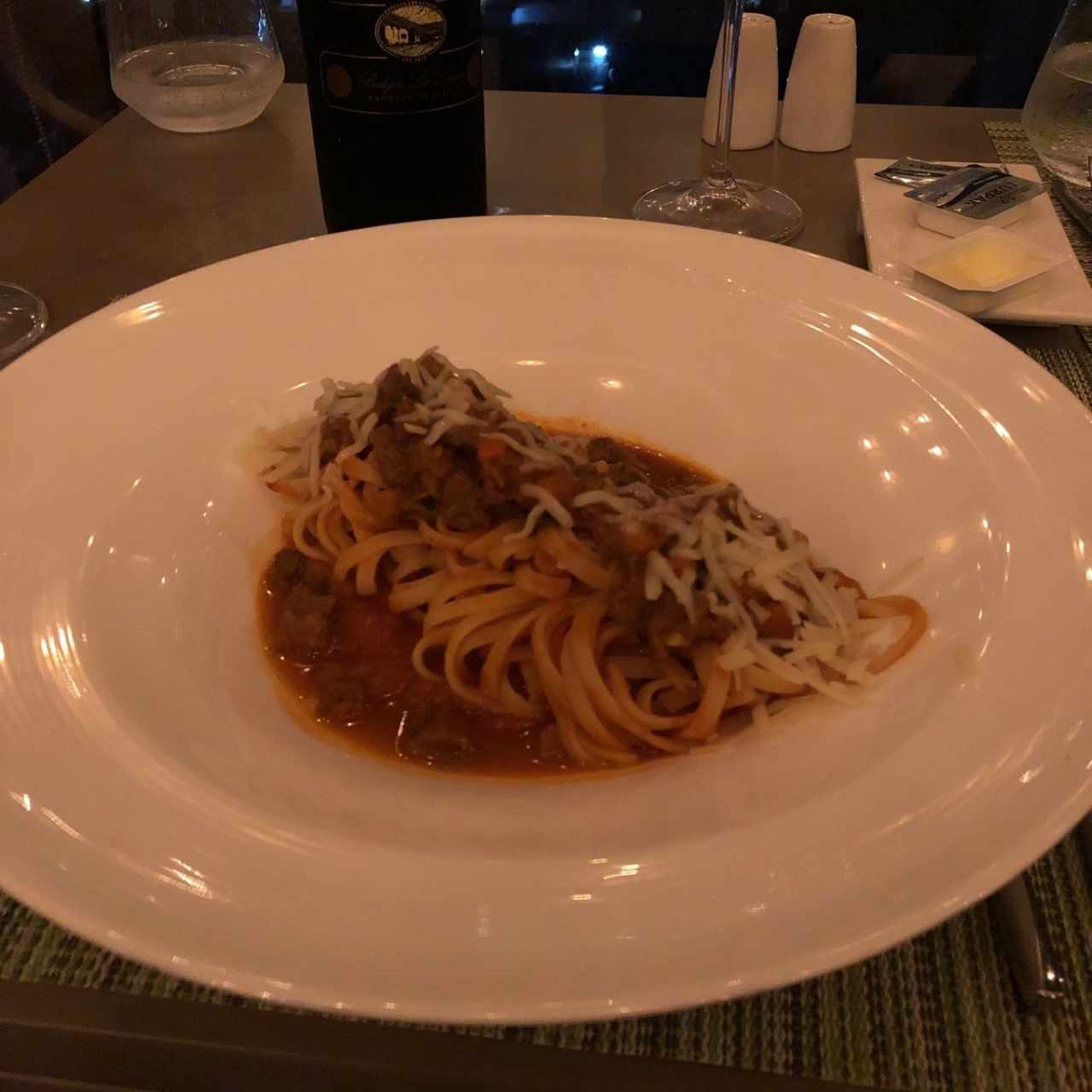 linguini de res