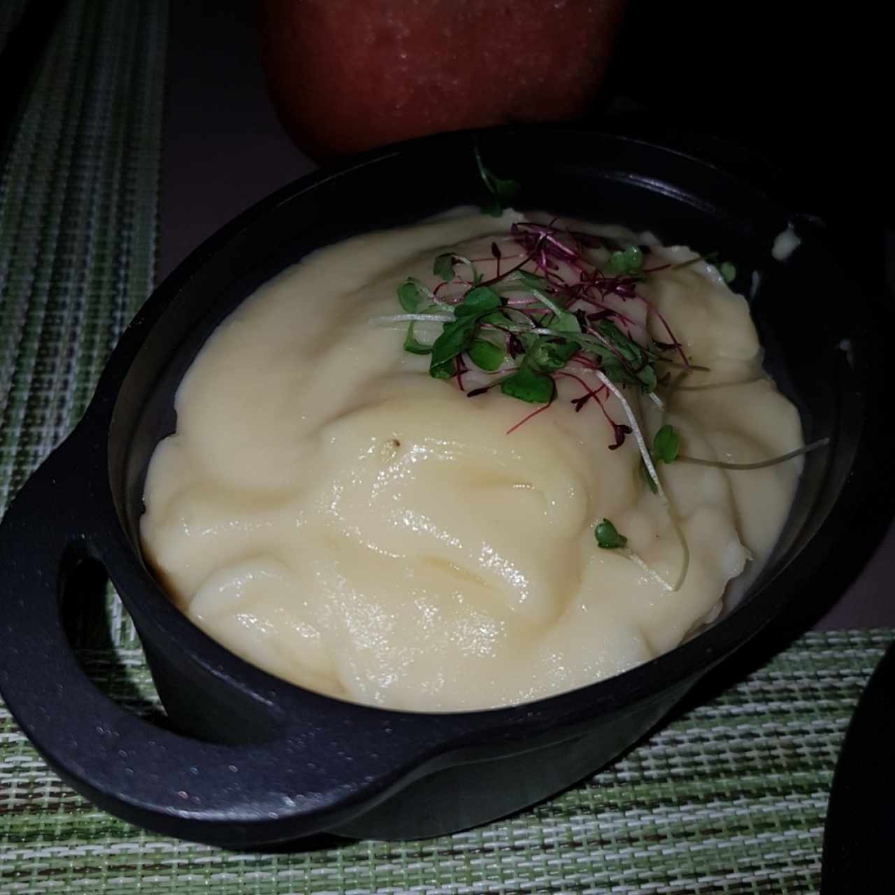 Puré de papa natural Mashed potatoes