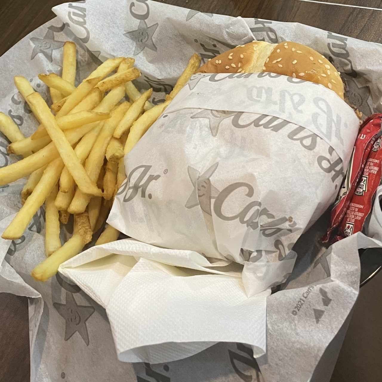 Hamburguesa, Papas Fritas, Soda