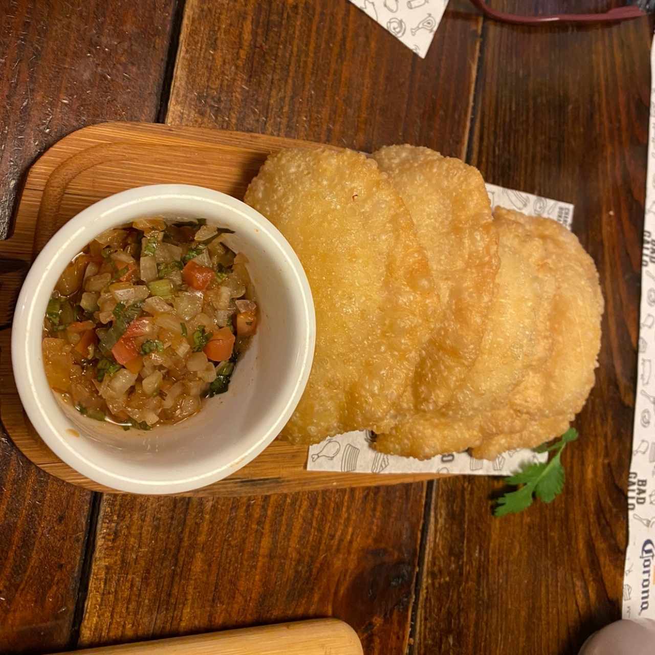 Empanadas de queso fritas