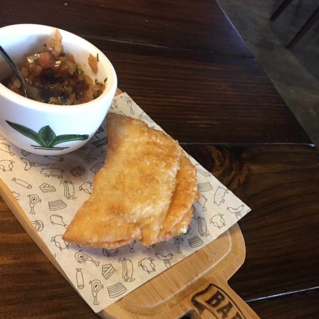 Empanadas de queso fritas