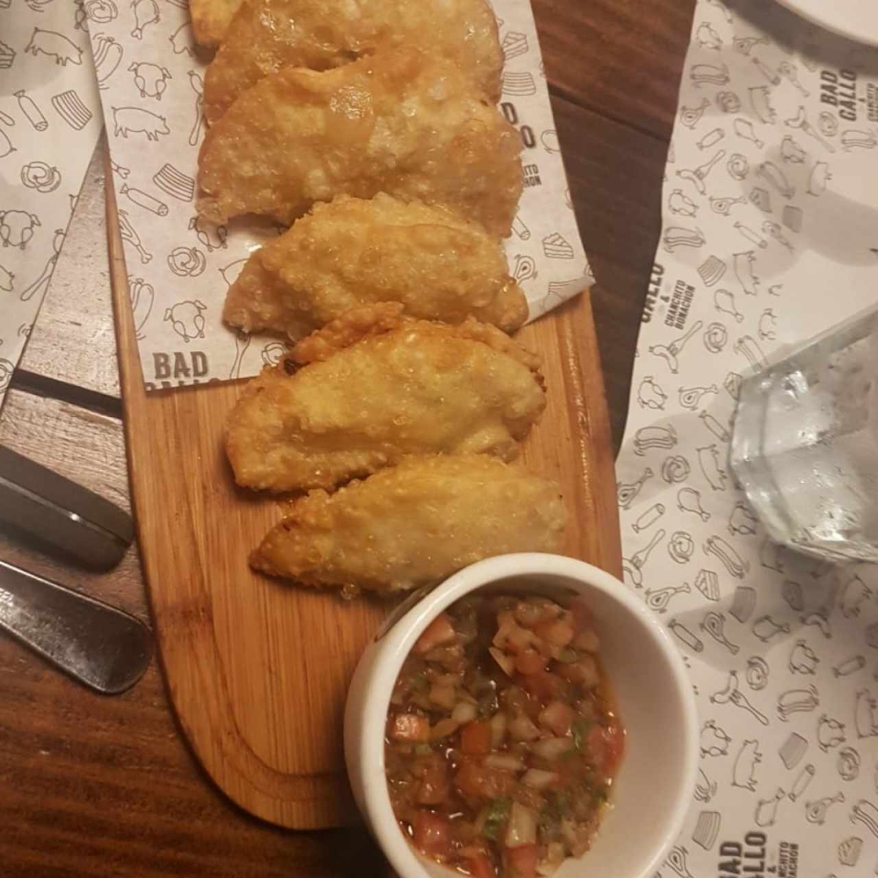 Empanadas de pollo