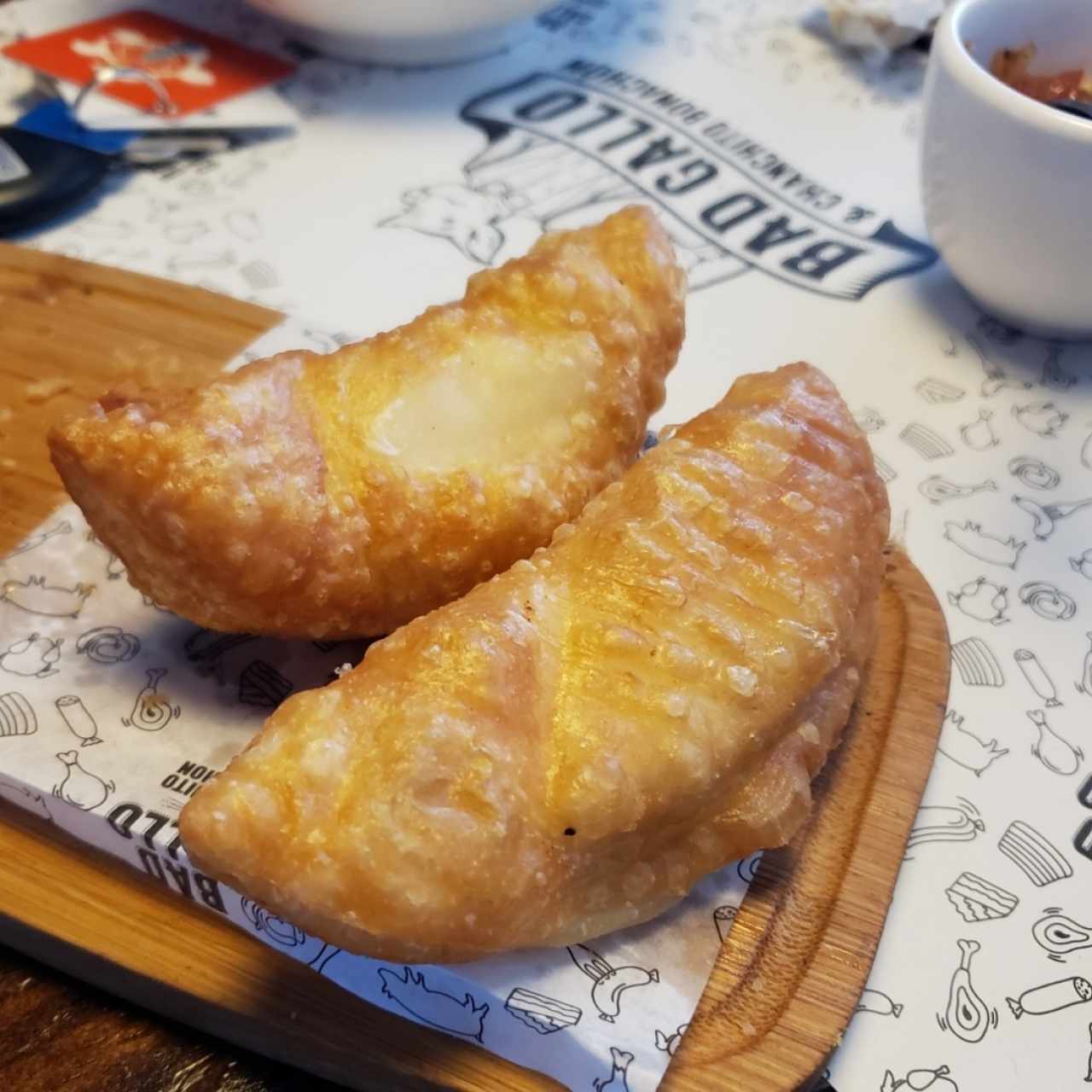 Empanadas de queso fritas