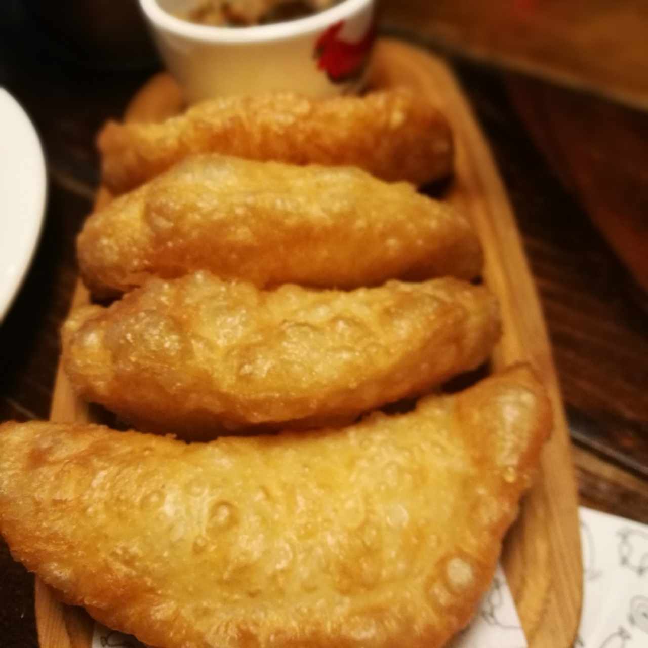 Empanadas de queso fritas