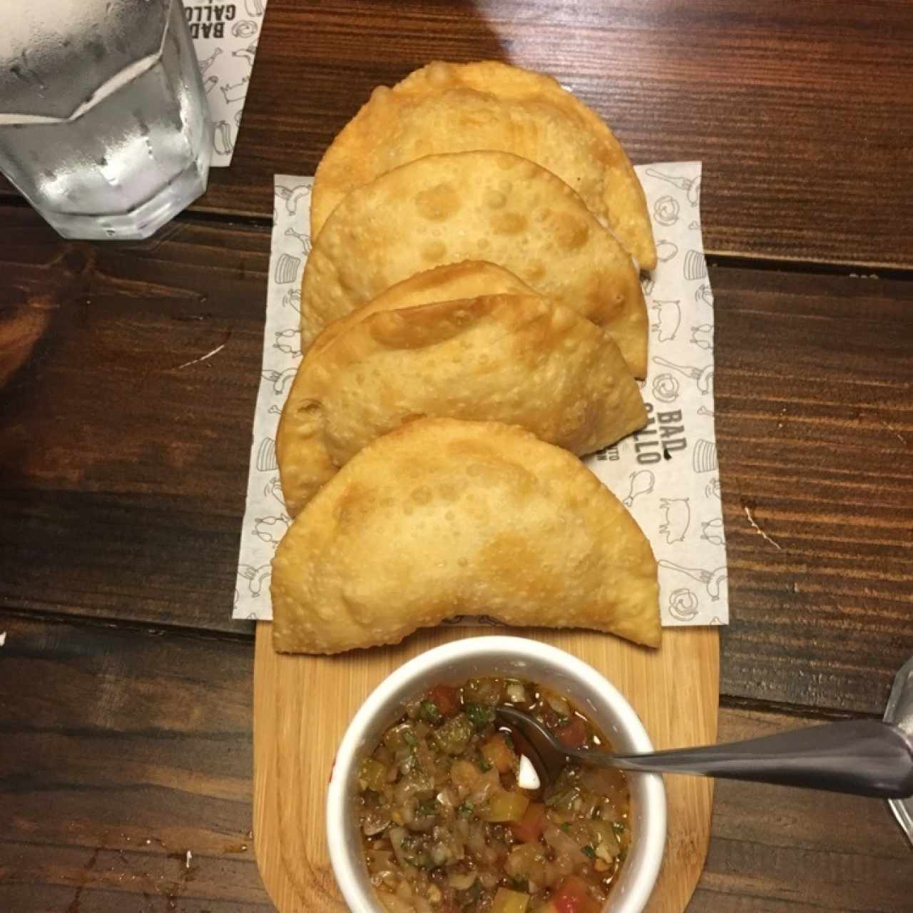 Empanadas de queso fritas