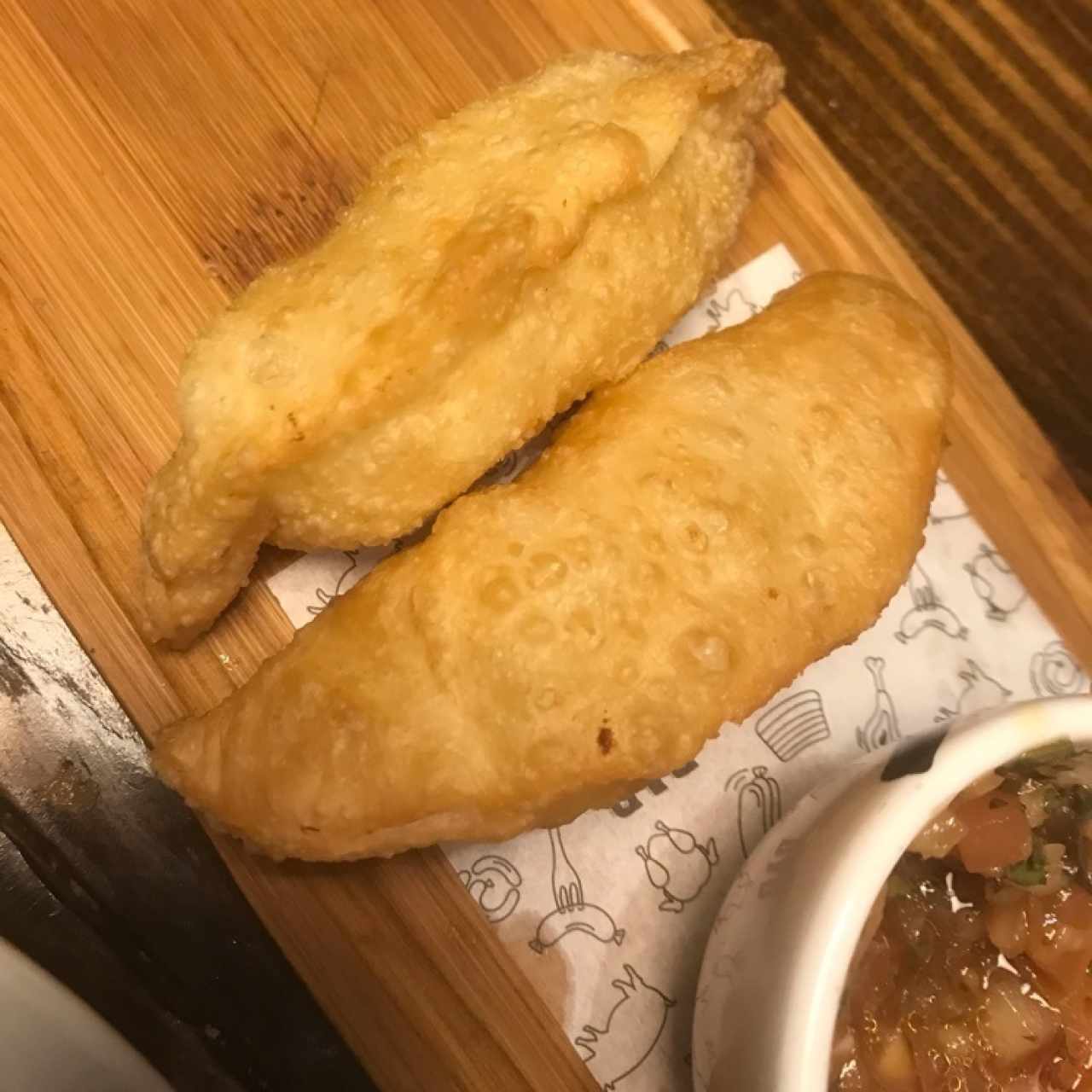 Empanadas de queso fritas