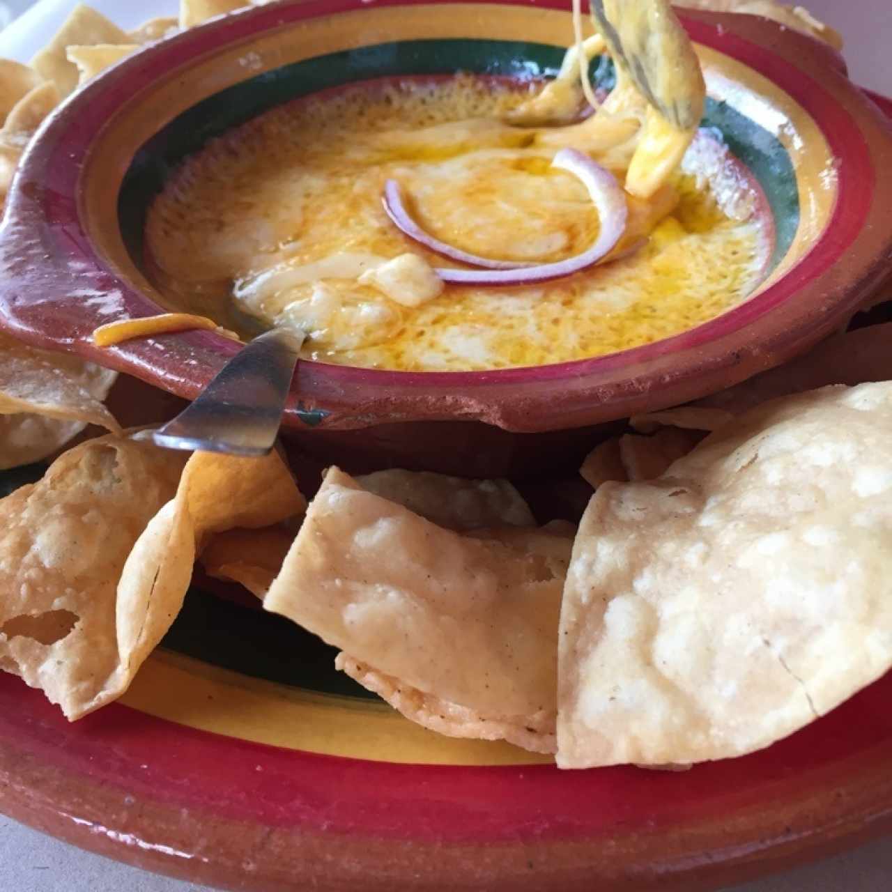 Queso fundido