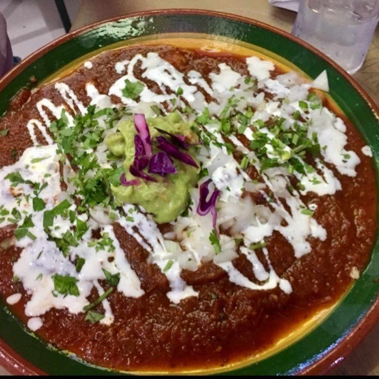 enchilada de pollo 