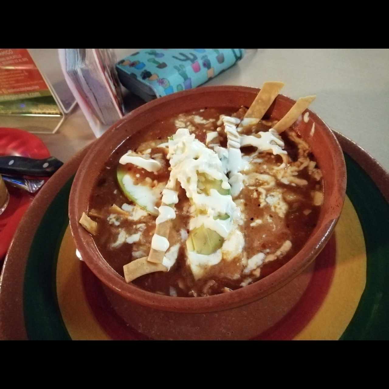 sopa de tortilla