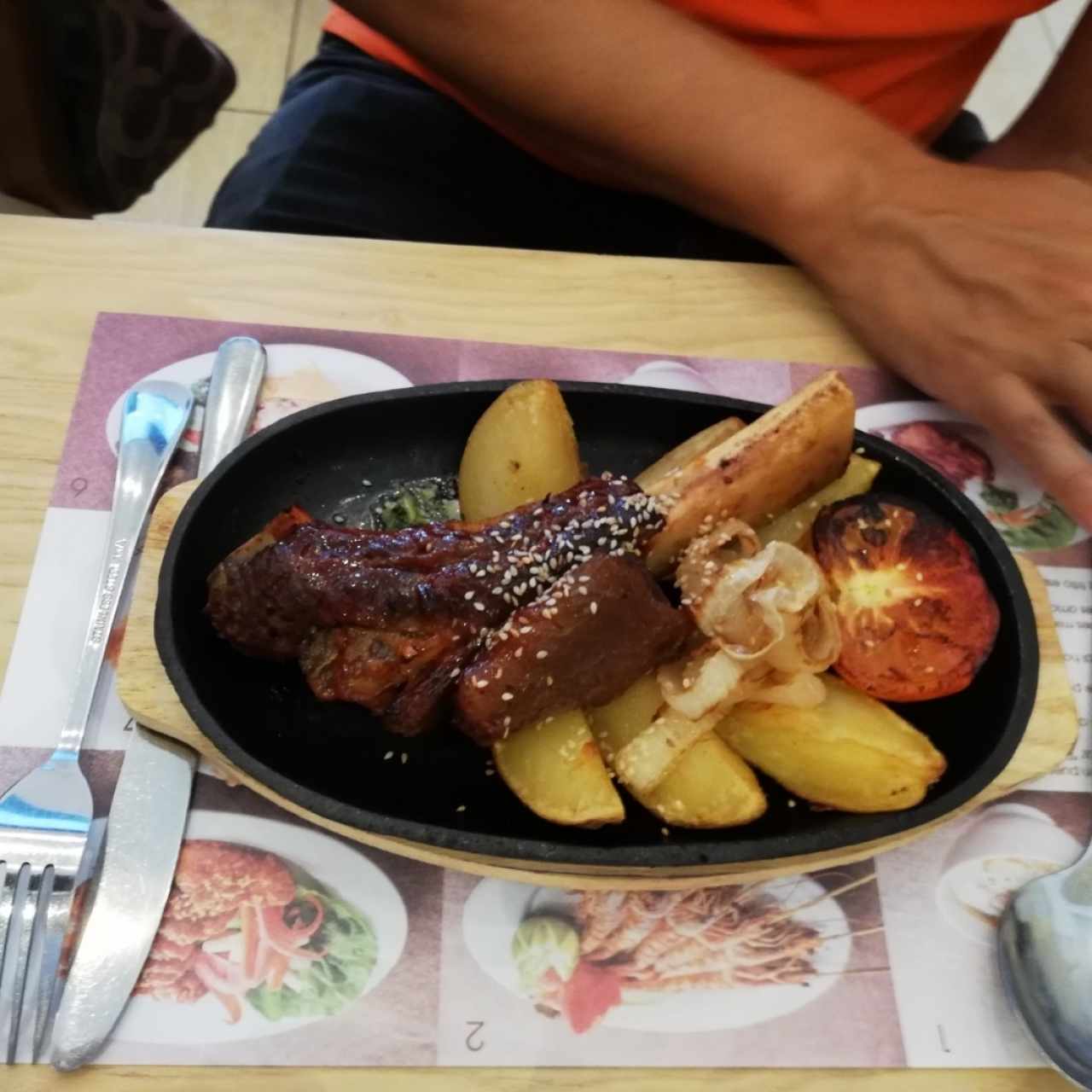 costillas de res