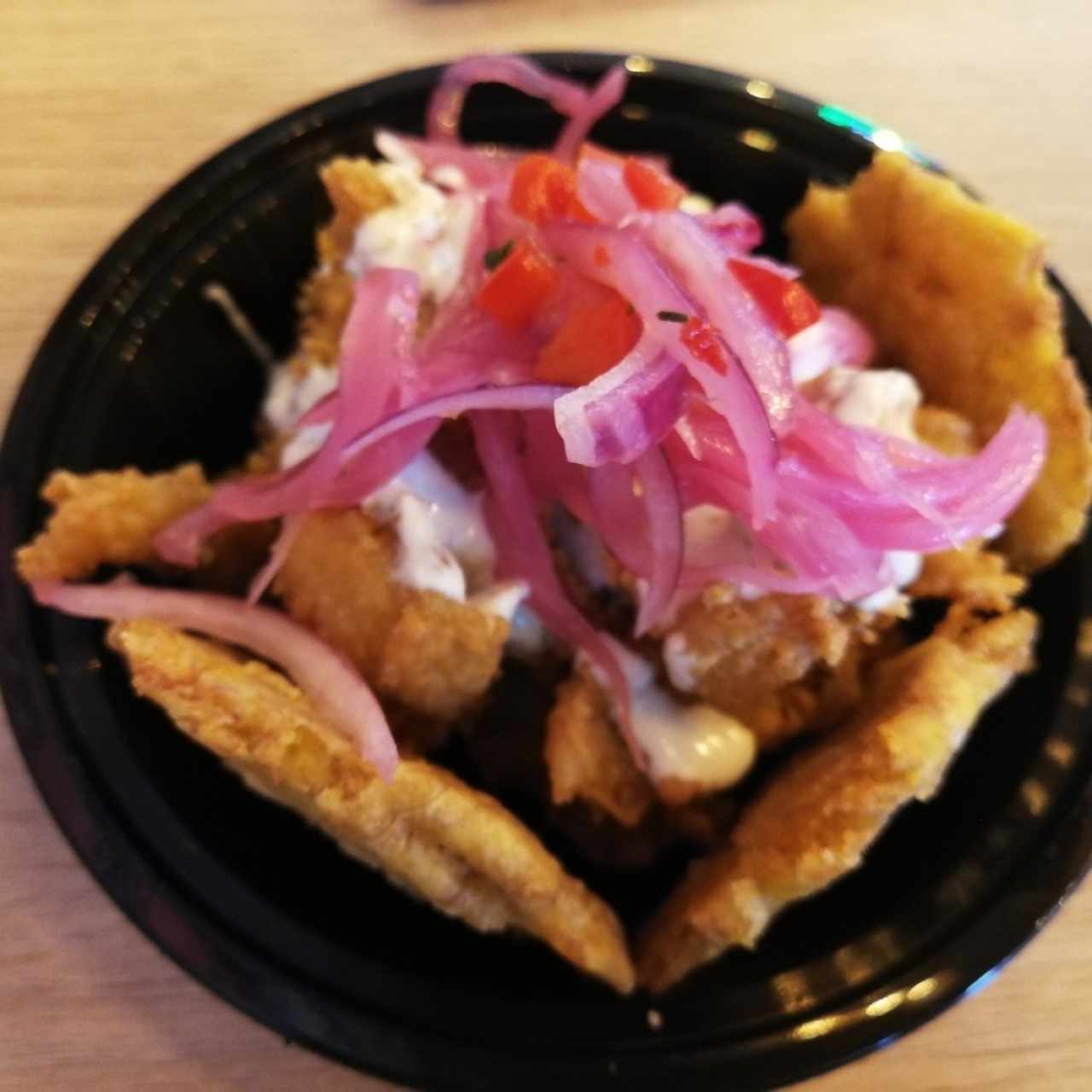 Ceviche frito 