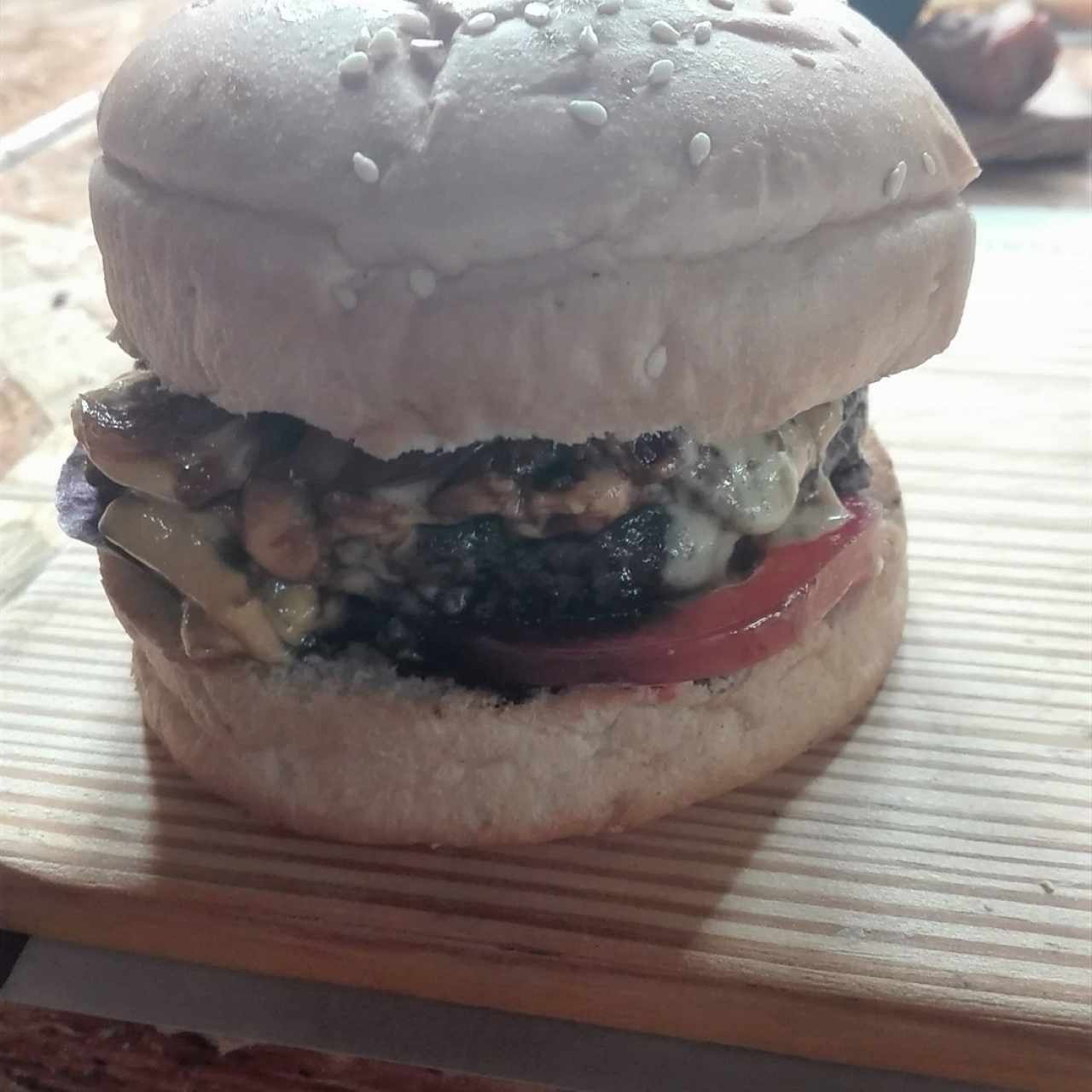 mushroms burger