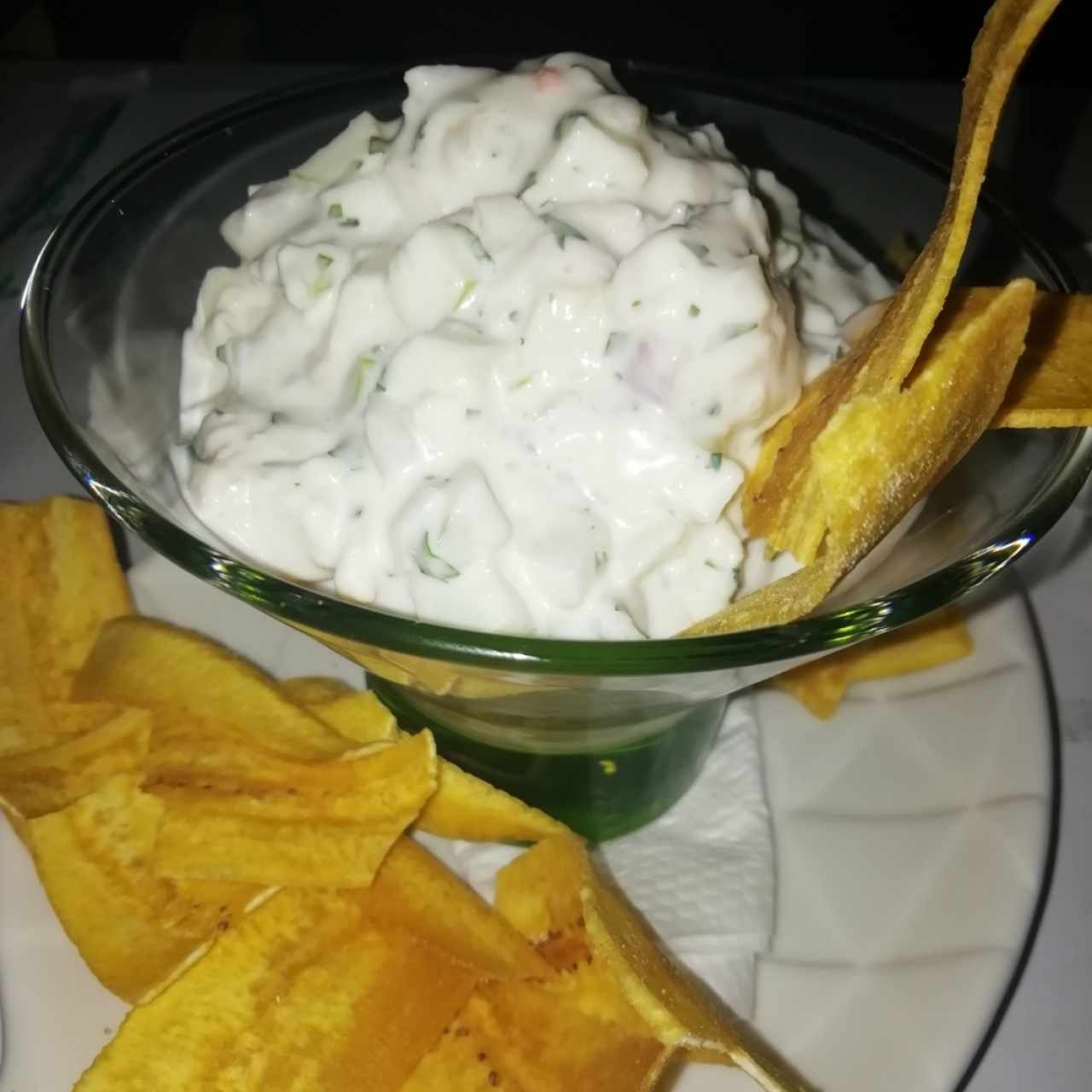 ceviche de corvina y manzana 💘