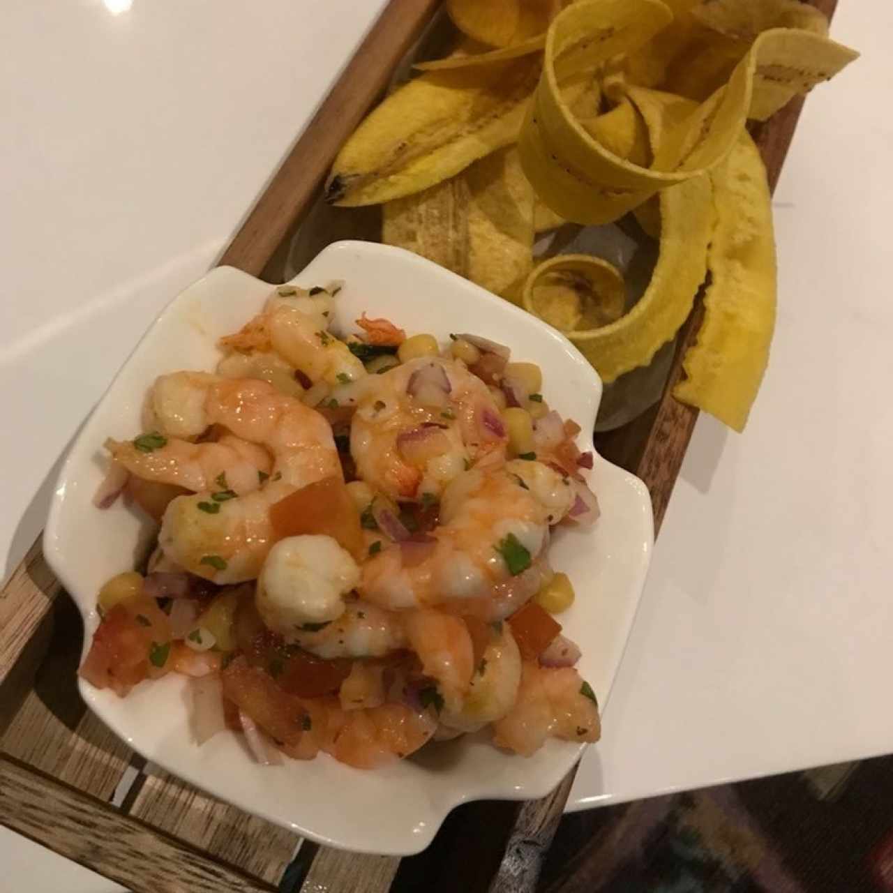 Ceviche de camarón