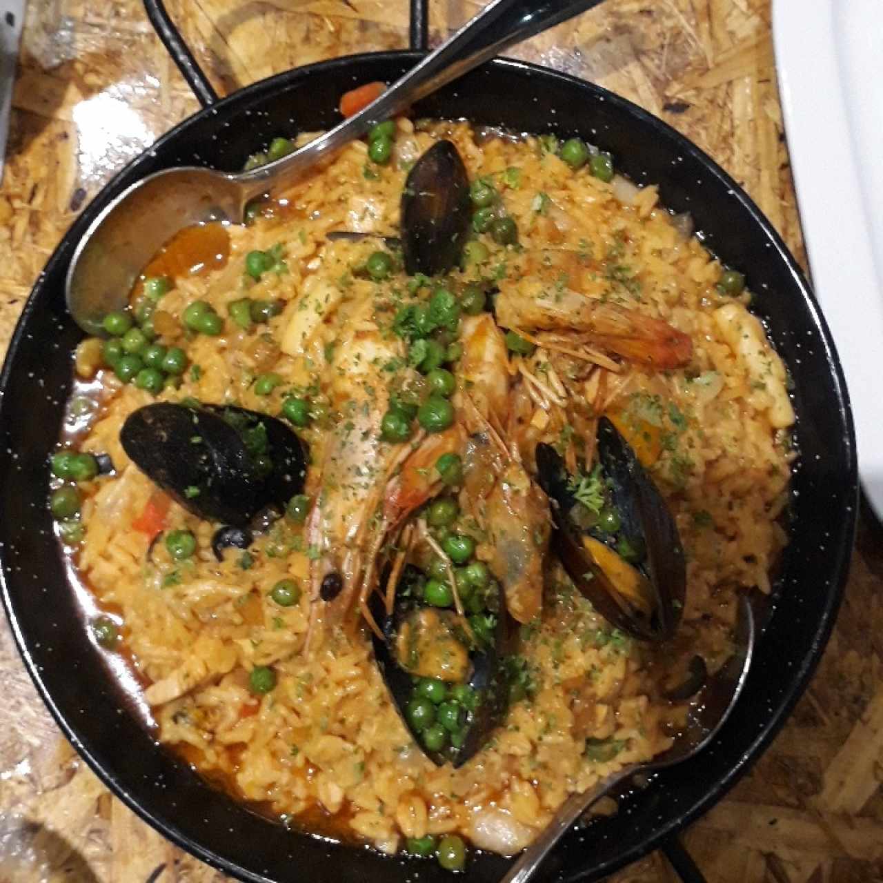 paella mixta Steff Cafe Bistro