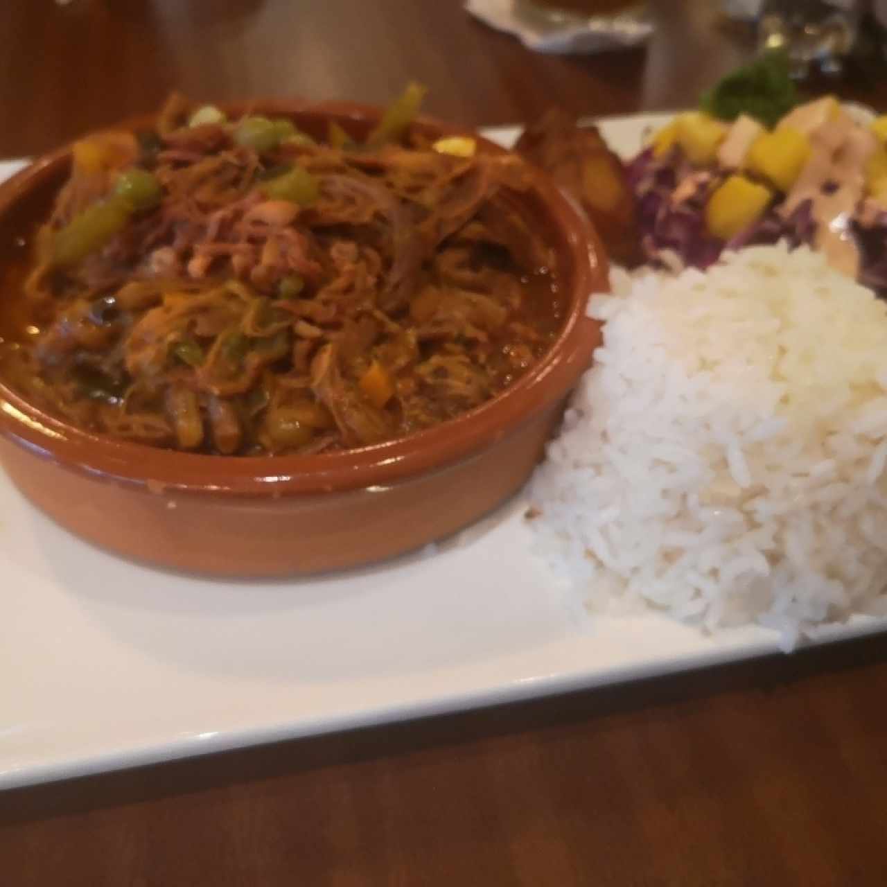 Ropa vieja con arroz 