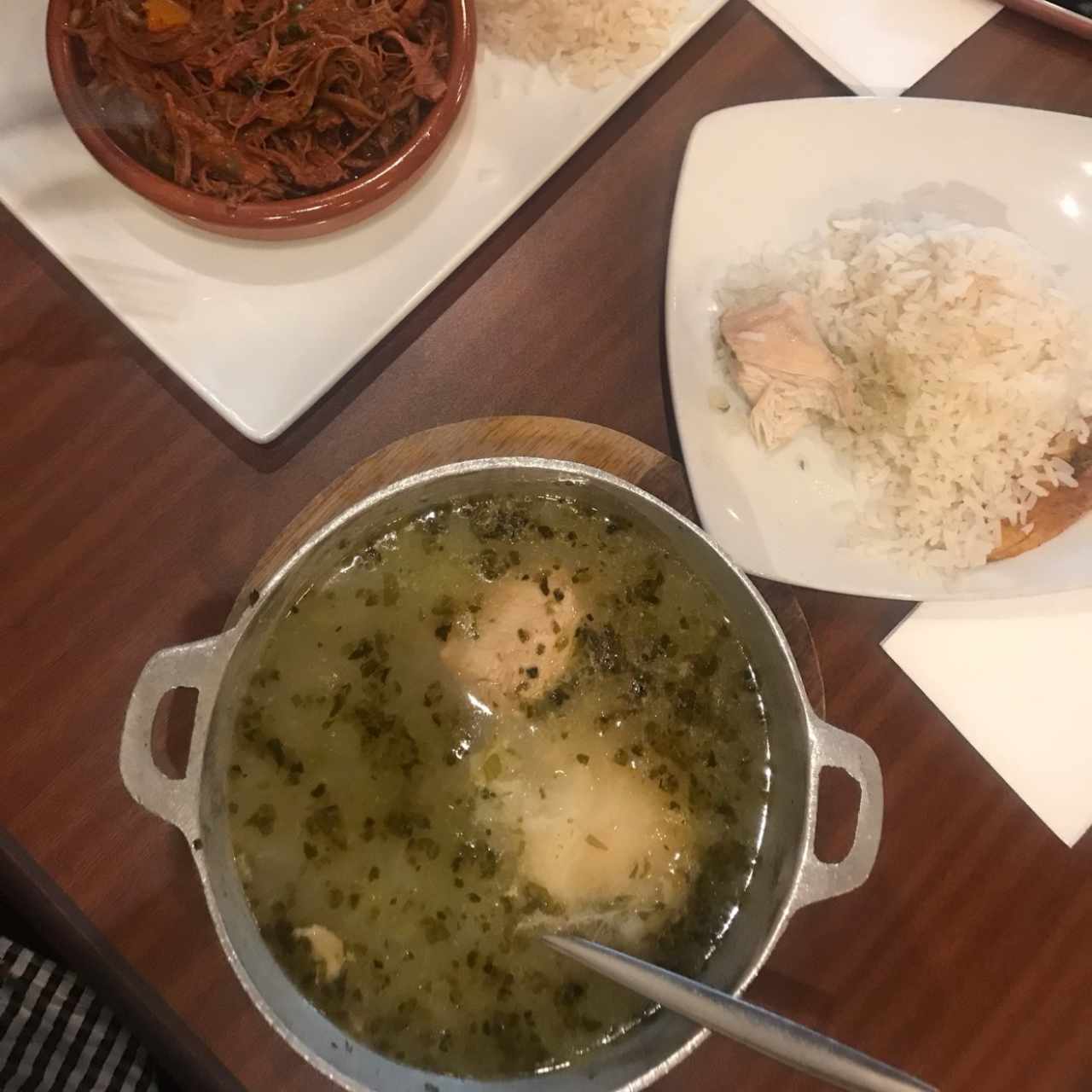 Sancocho y Ropa Vieja