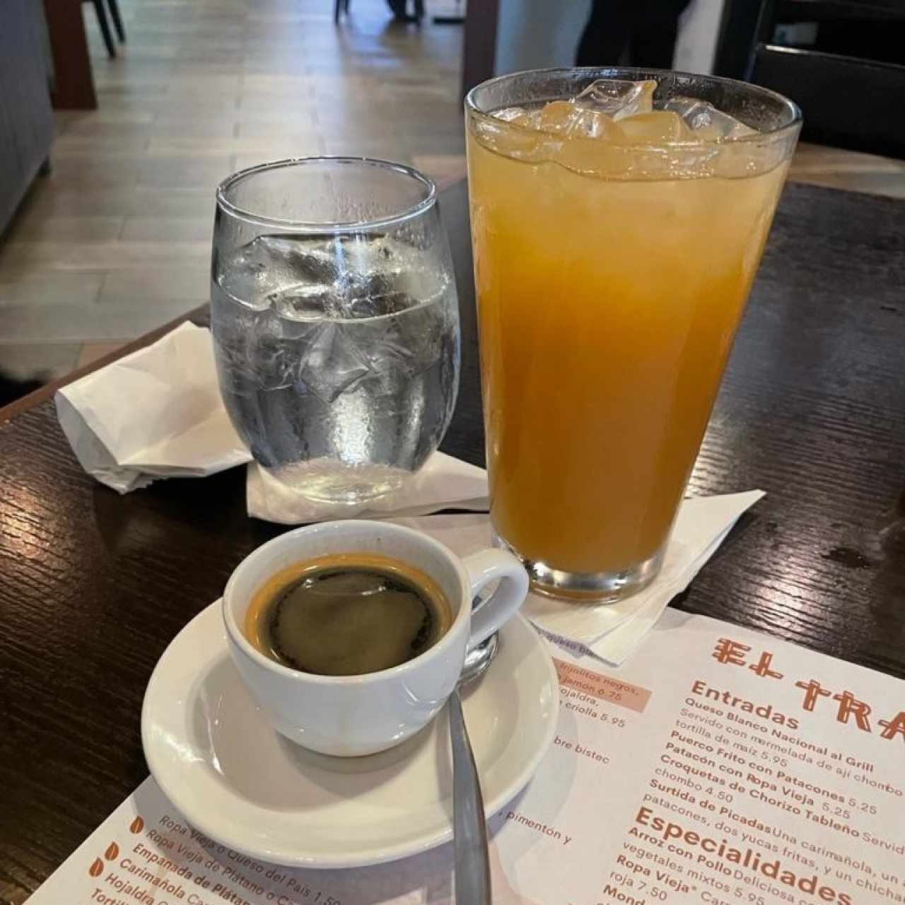 Expresso y Limonada con Raspadura