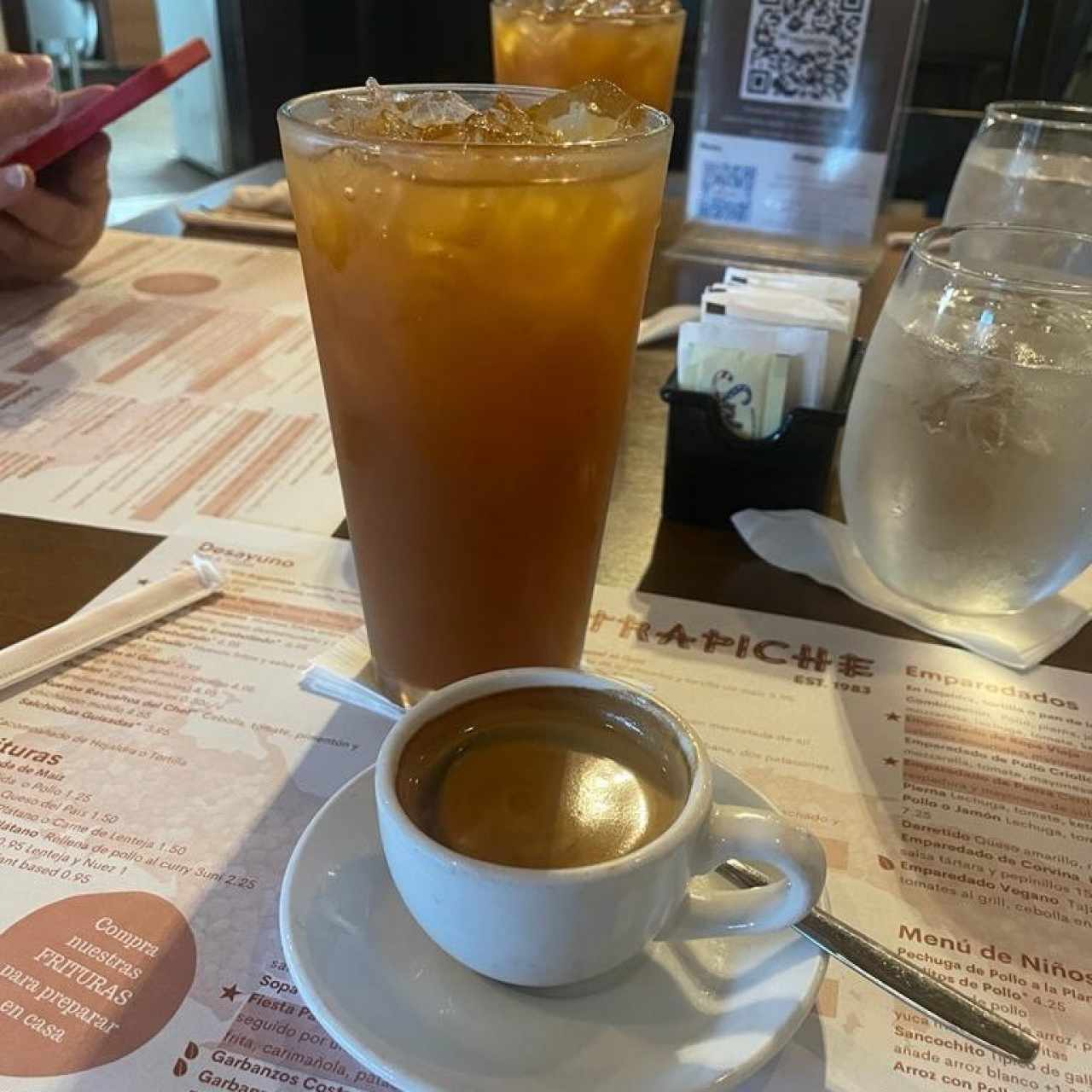 Expresso Doble y Limonada con Raspadura 