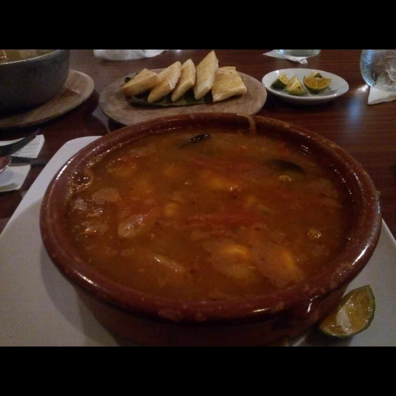 sopa de mariscos