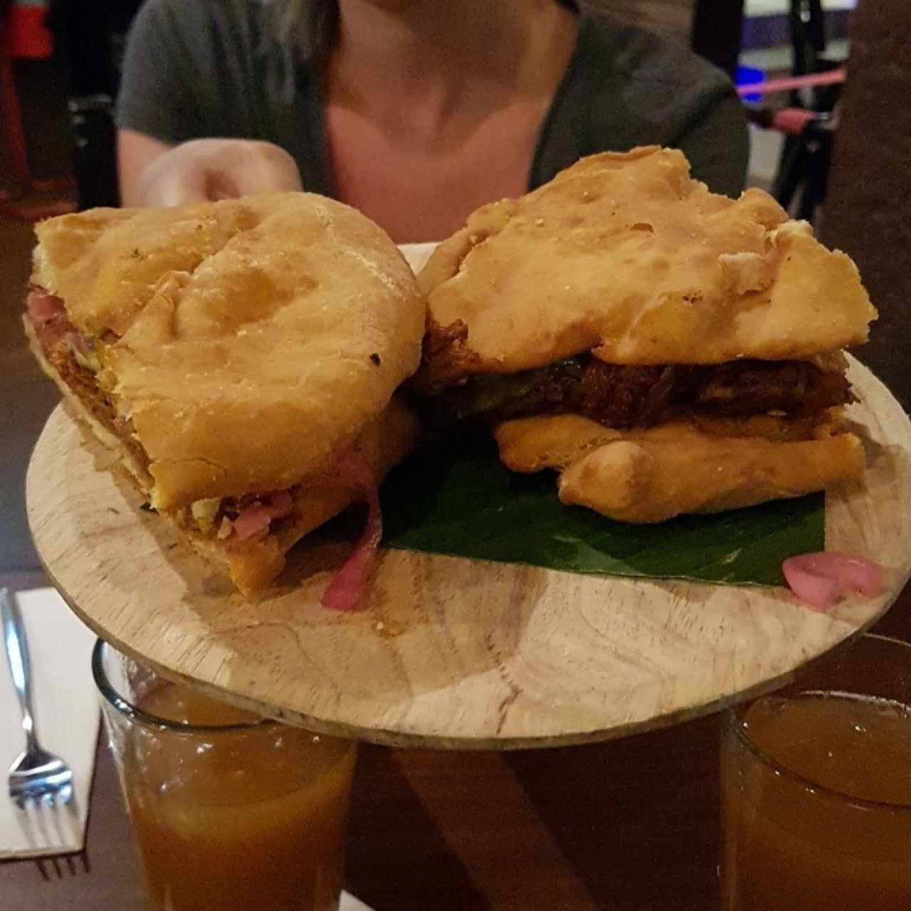 Sandwich de ropa vieja (en Hojaldre)