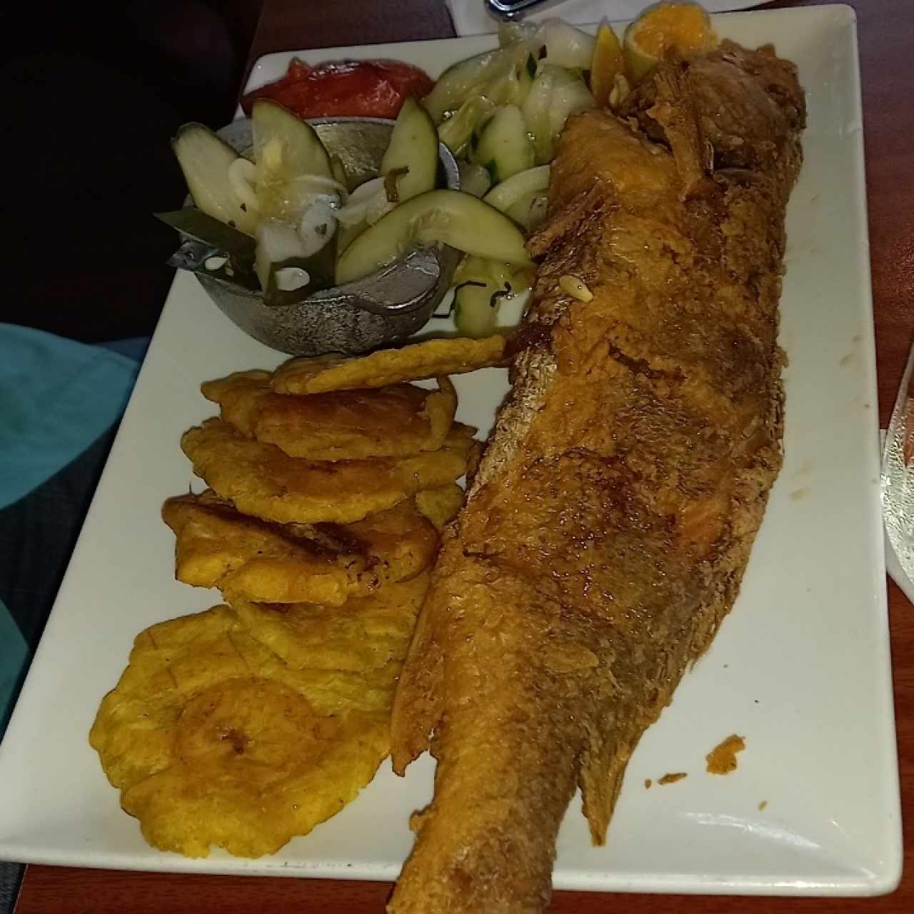 pescado frito