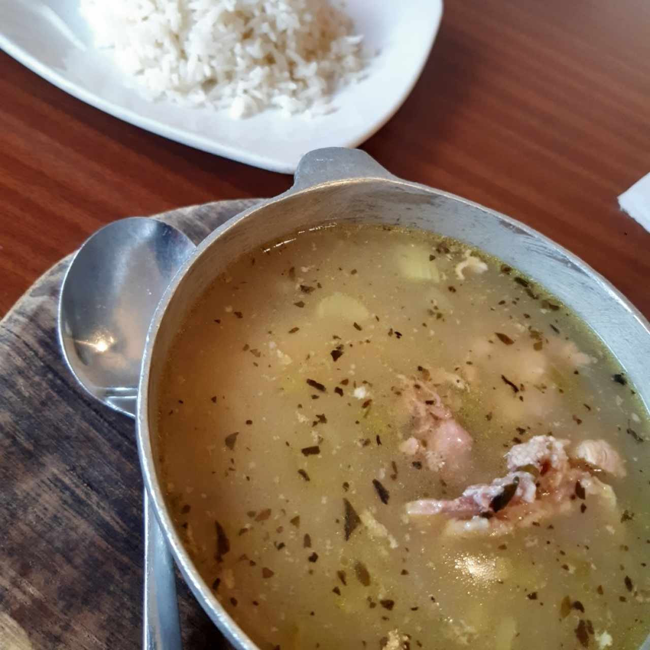 sancocho con arroz