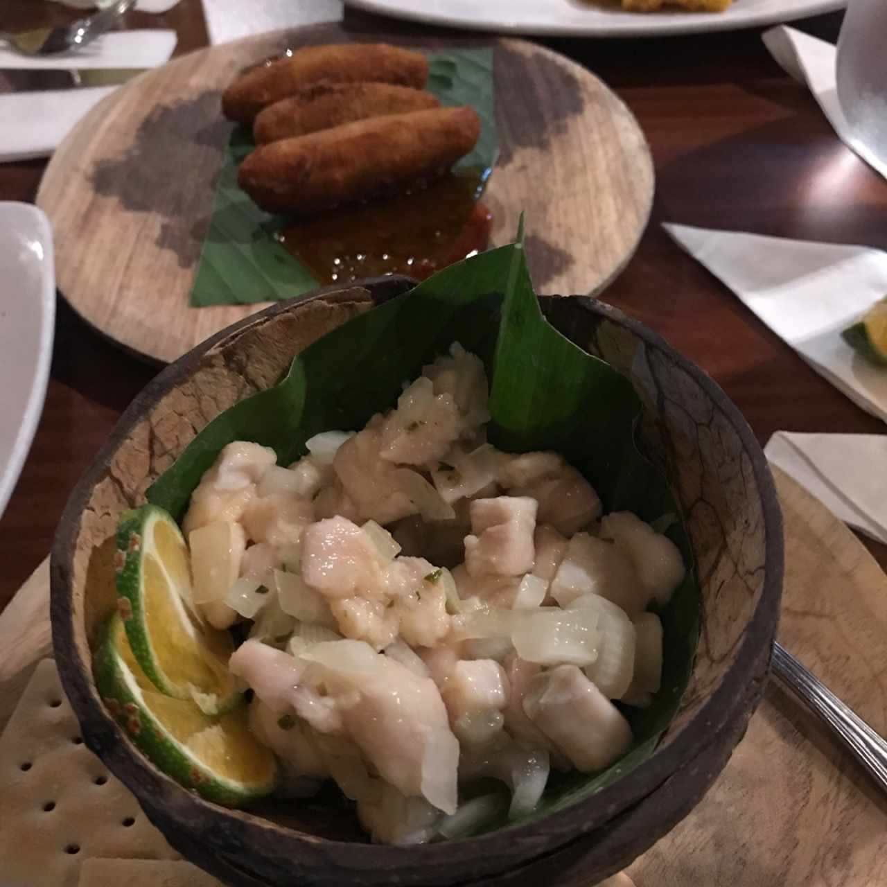 ceviche de corvina 