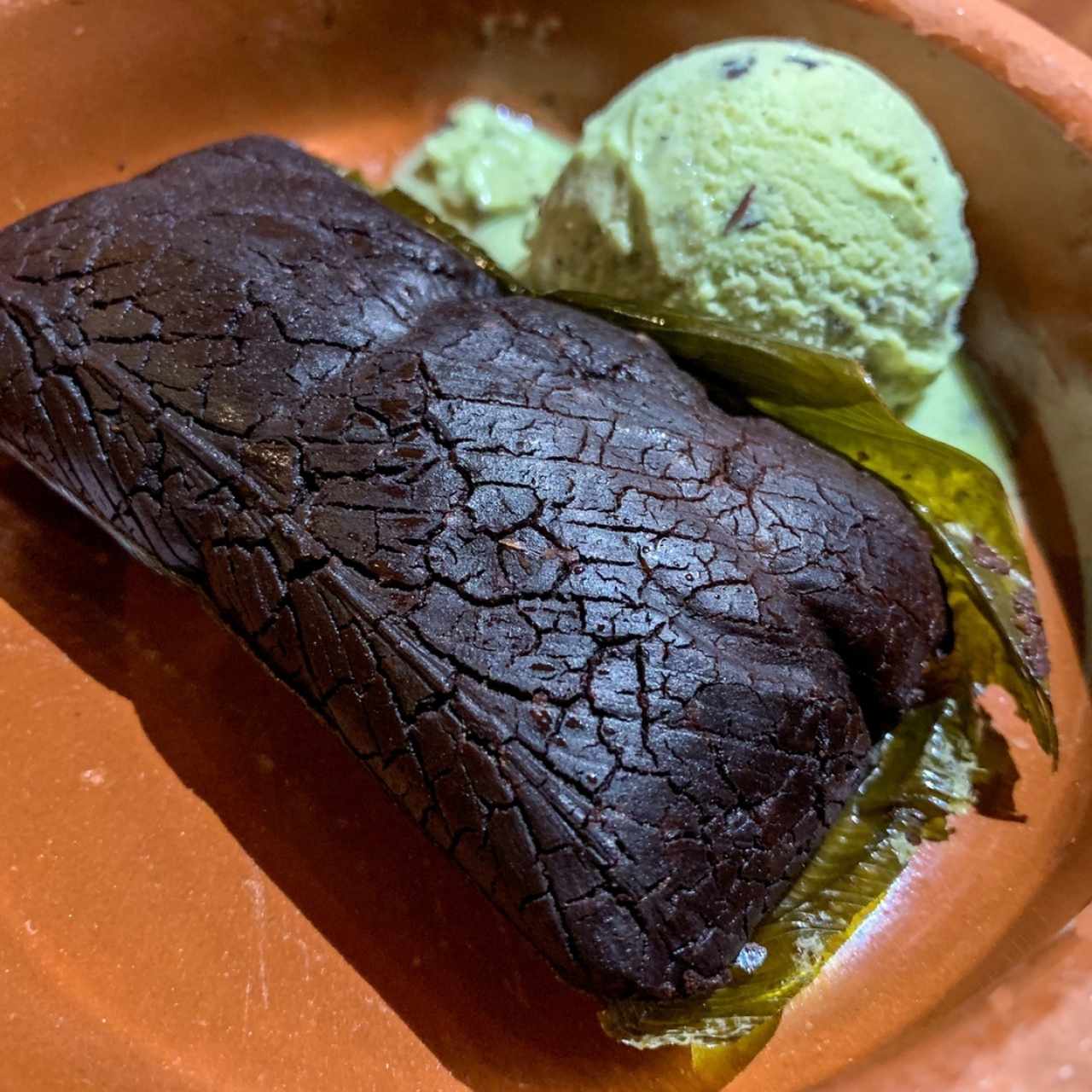 Tamal de chocolate