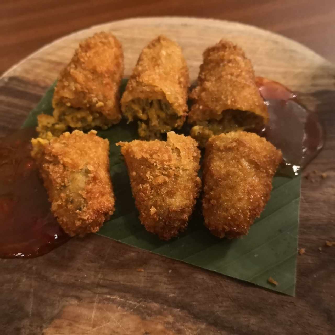 croquetas de chorizo tableño