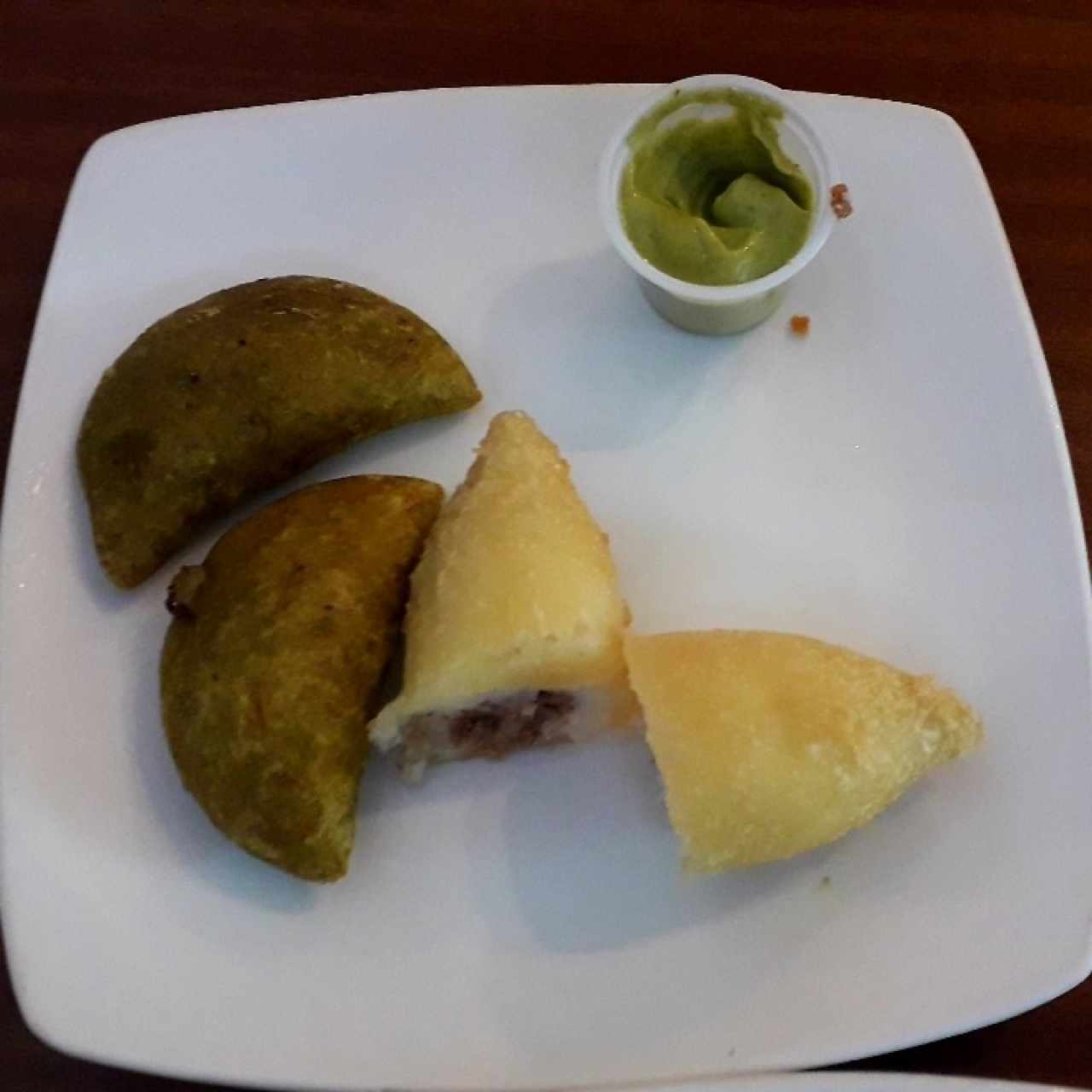 Empanadas de plátano y Carimañolas