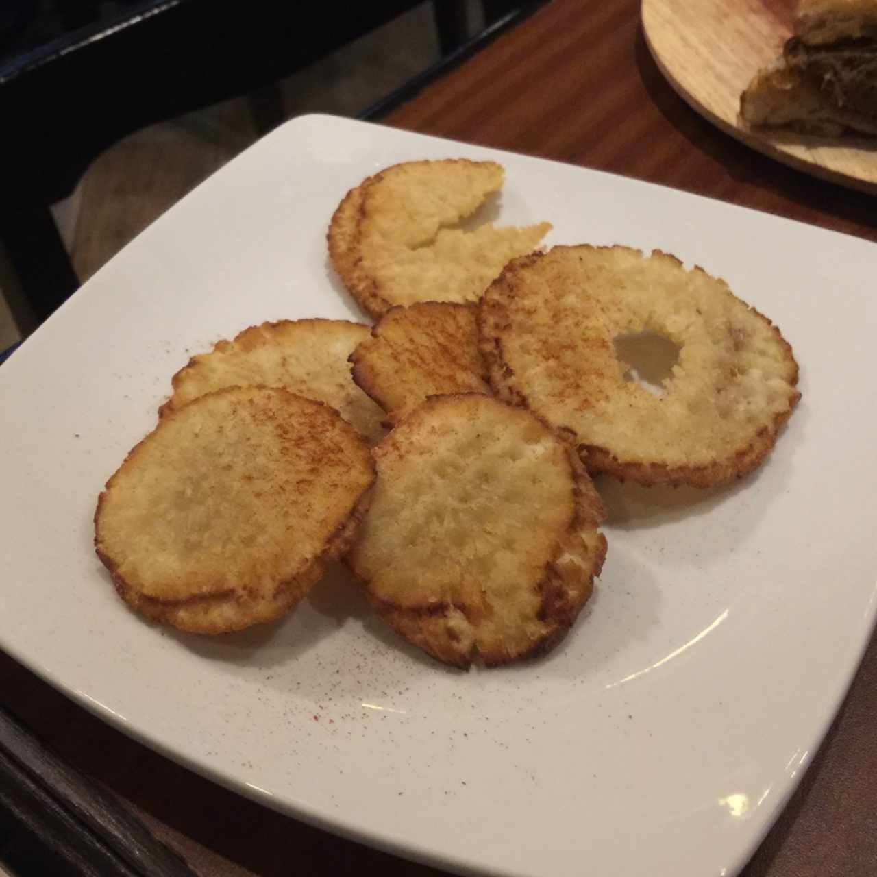 Patacones de yuca