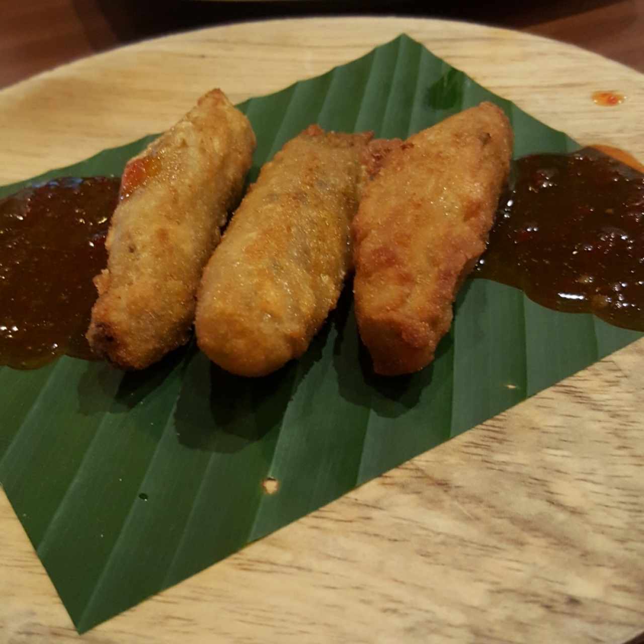 Croquetas de chorizo tableño